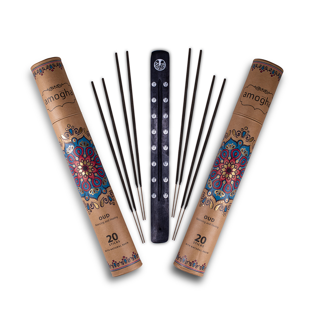 Amogha masala incense sticks- OUD (Set of 2)
