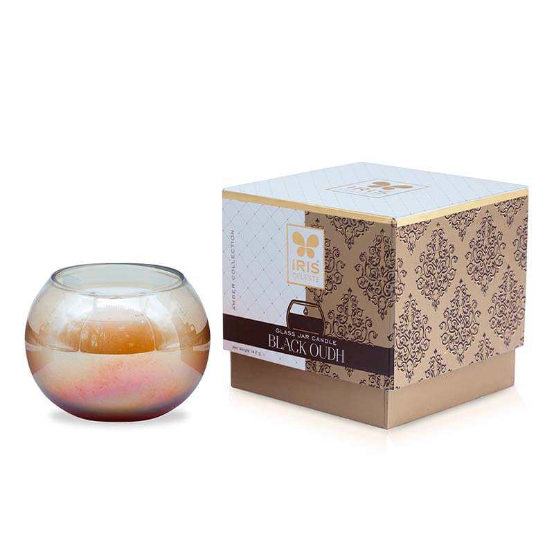 IRIS Celeste Jar candle – Black Oudh