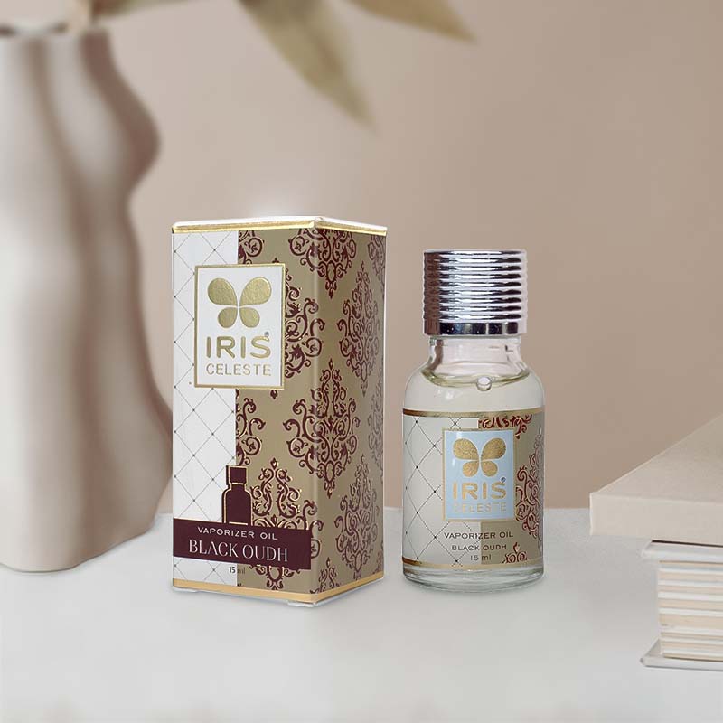 IRIS Celeste Black Oudh Fragrance Vaporizer Oil - 15 ml