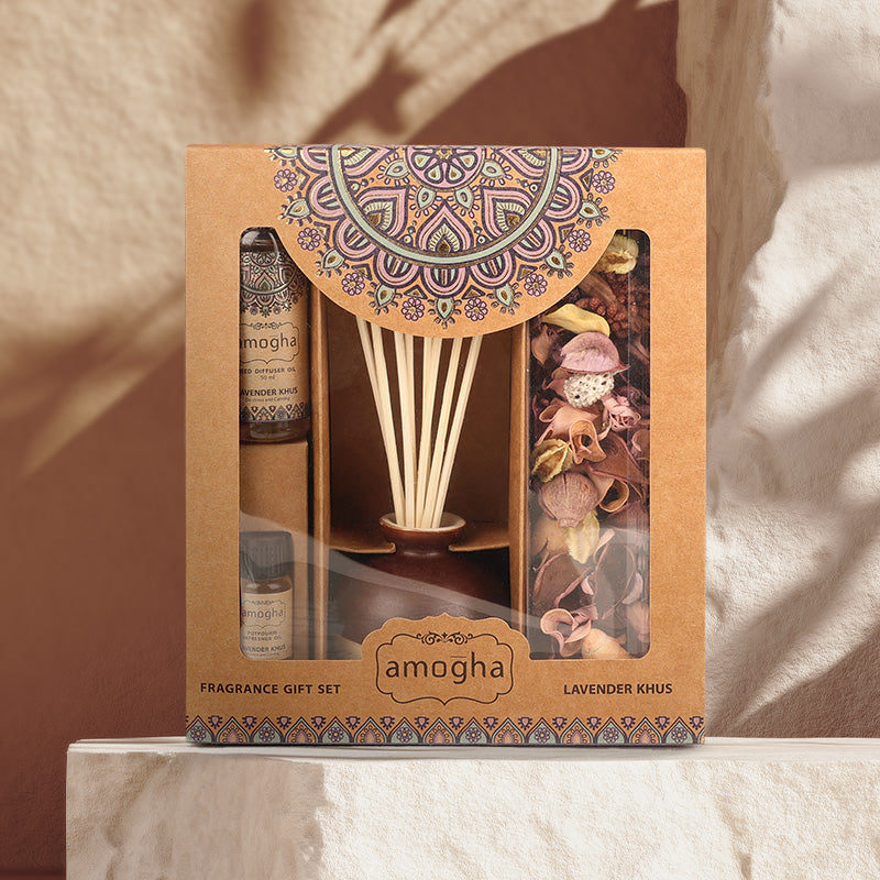 IRIS Amogha Lavender Khus Fragrance Giftset