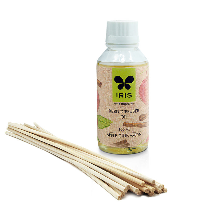 IRIS Apple Cinnamon Reed Diffuser Refill Set 191