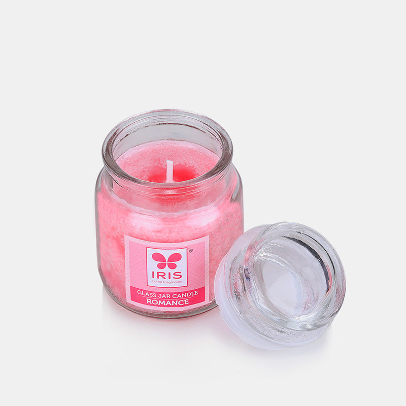 Glass Jar Candle- Romance