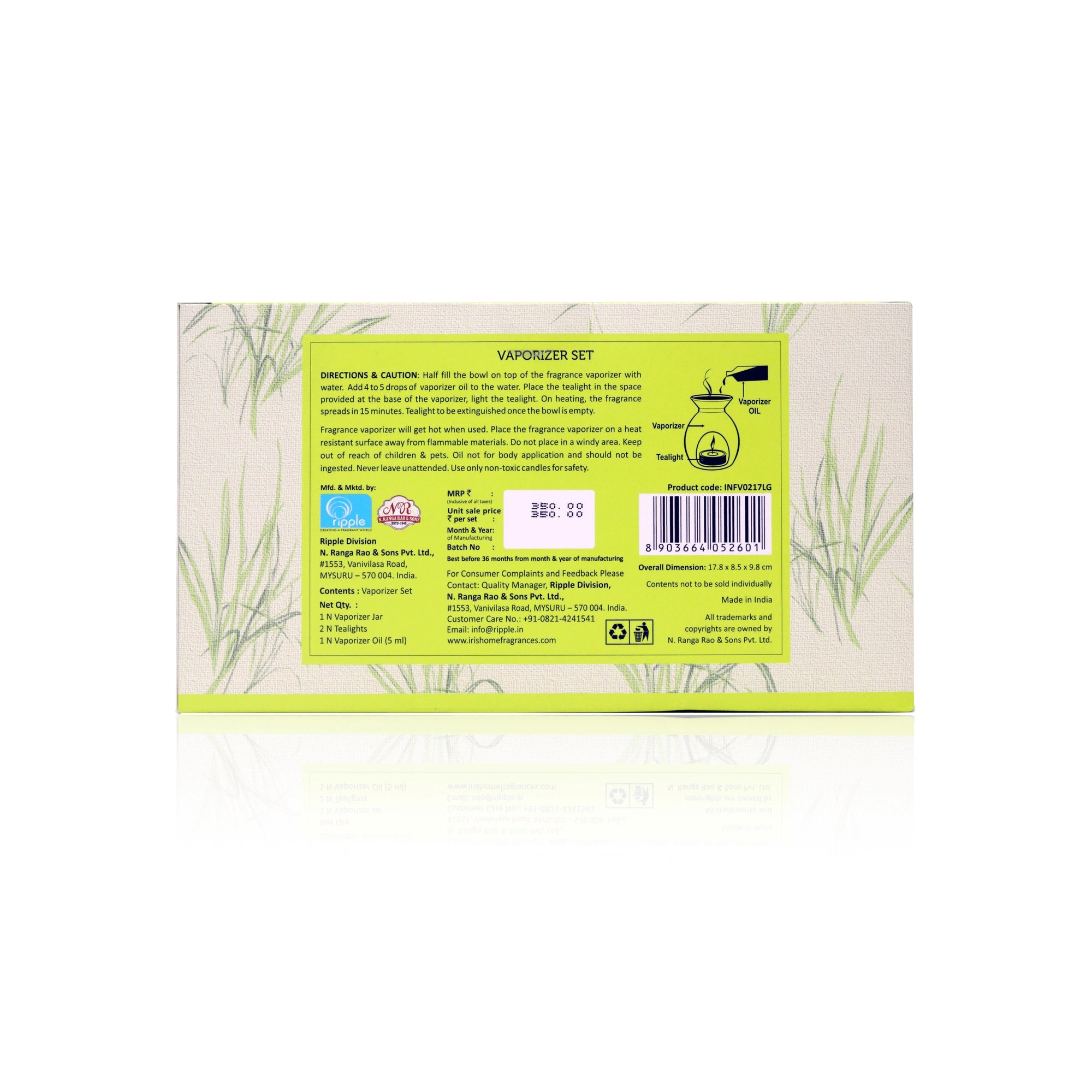 IRIS Lemongrass Vaporizer 217