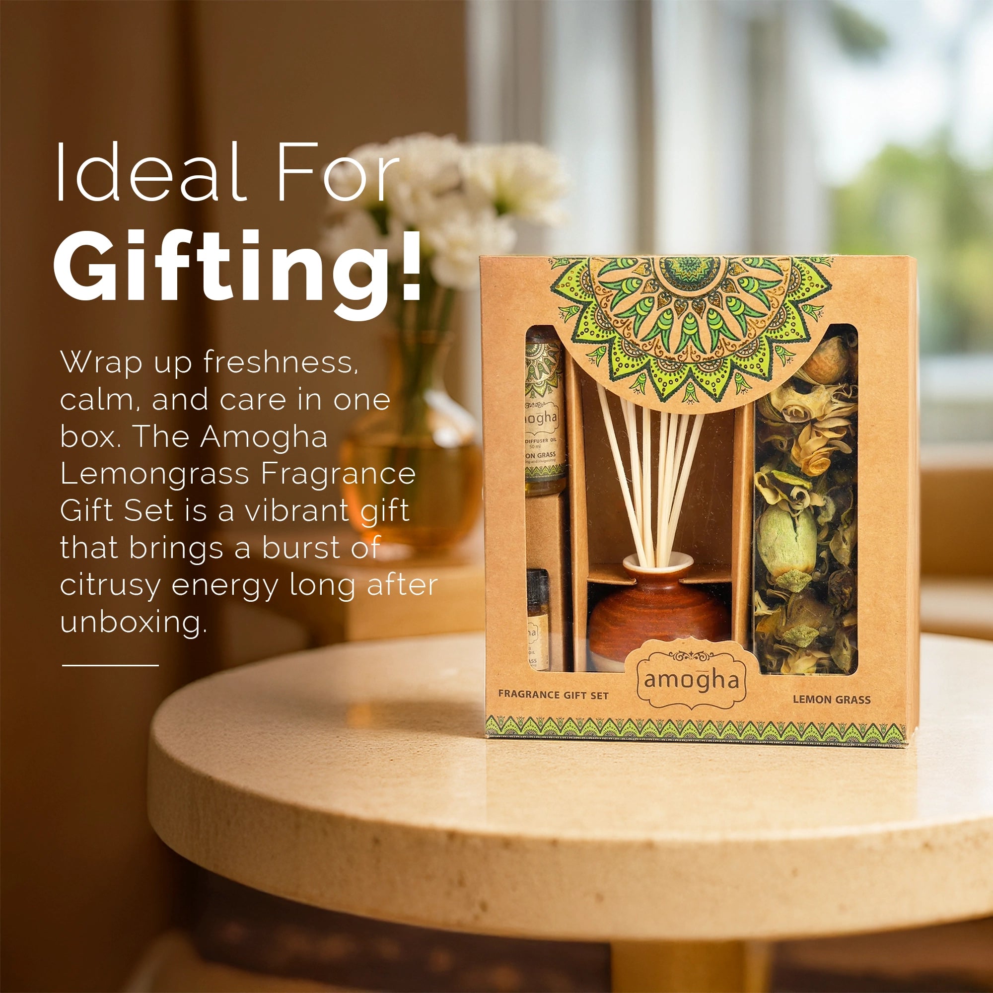 IRIS Amogha Lemongrass Fragrance Gift Set