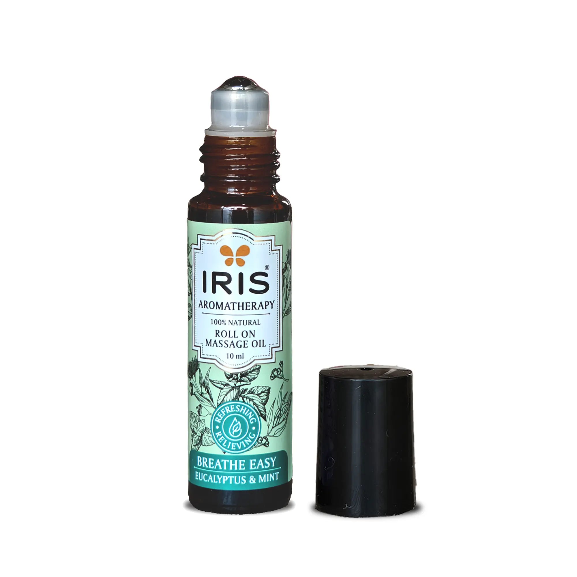 IRIS Aromatherapy Roll On Massage Oil for Easy Breathe