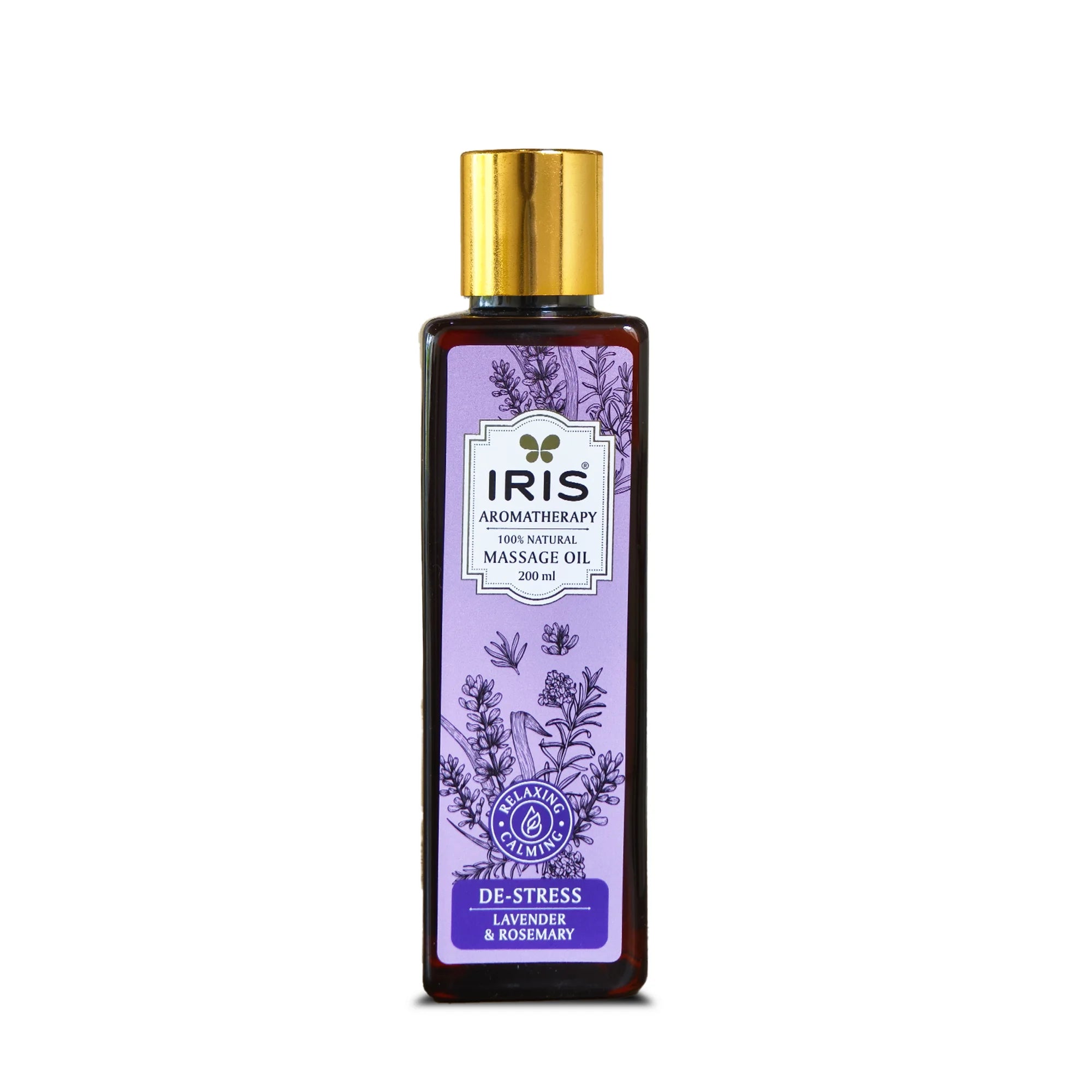 IRIS Aromatherapy De-Stress Massage Oil