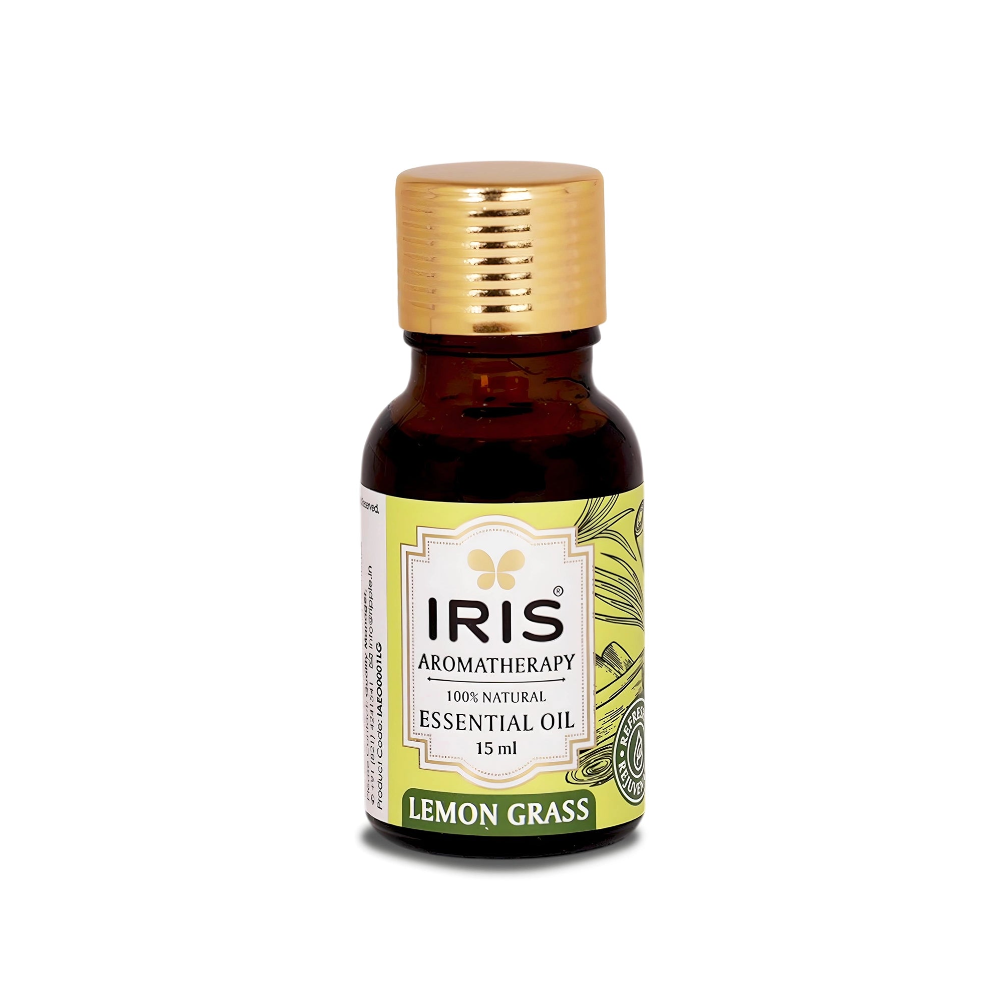 Lemon Grass Essential Oil by IRIS Aromatherapy