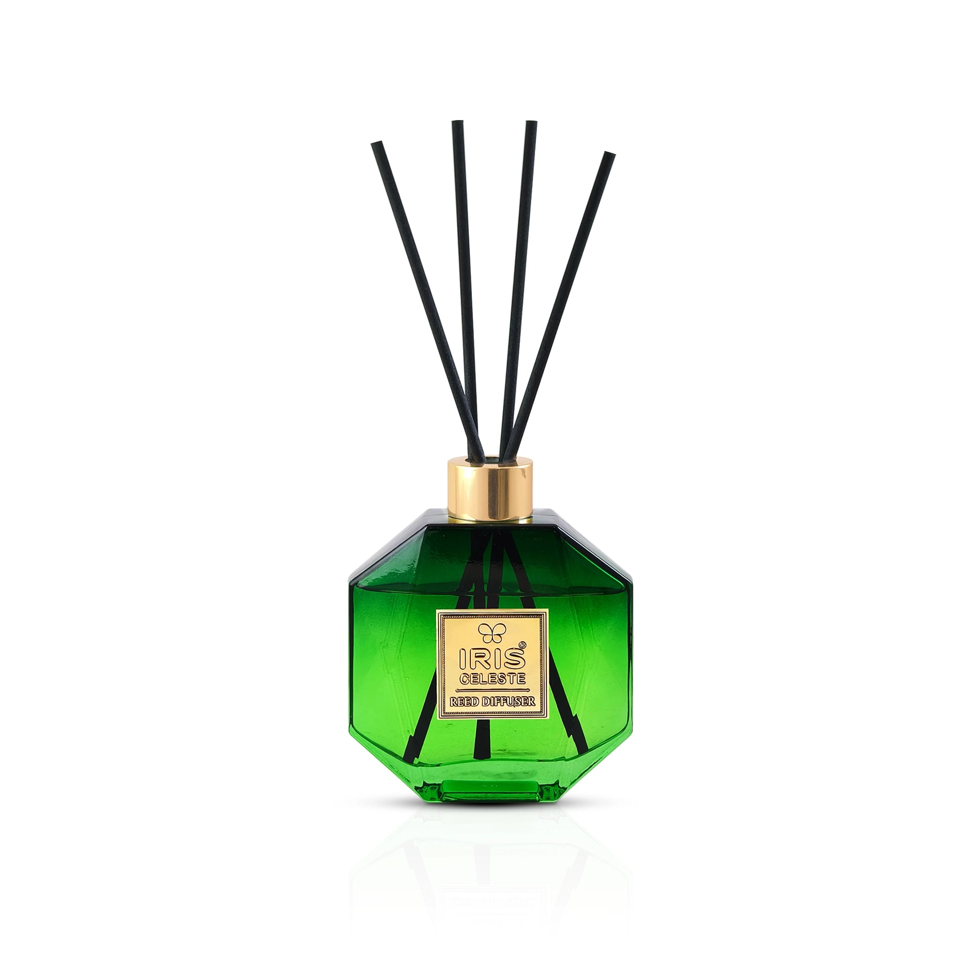 IRIS Celeste Lemon grass & Ginger Reed Diffuser Set