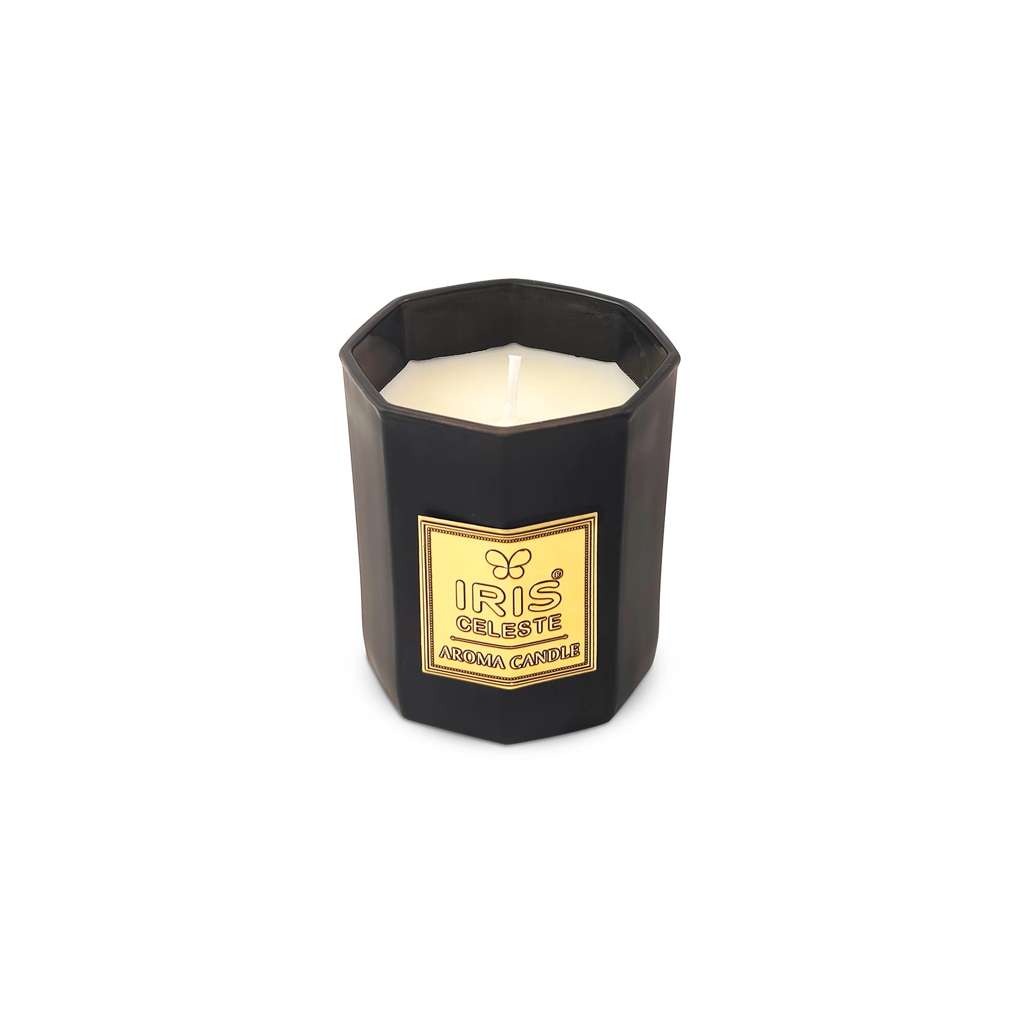 IRIS Celeste Soy Wax Aroma Candle - Black Oudh