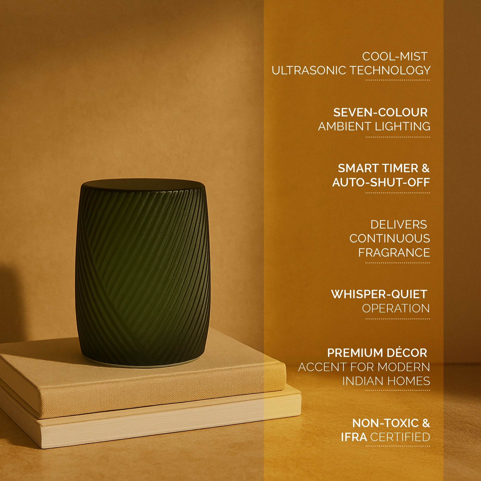 IRIS Celeste Ultrasonic Aroma Diffuser