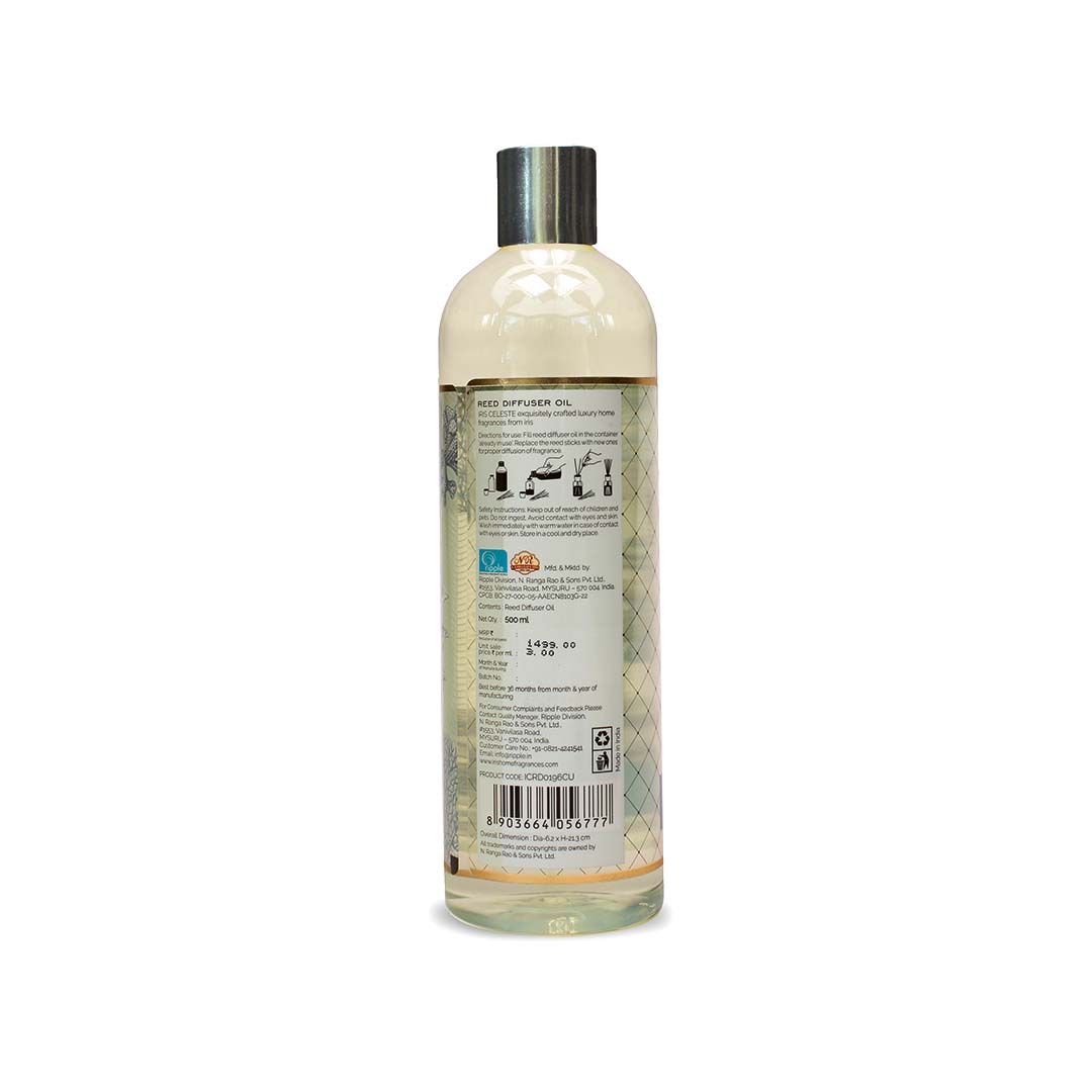 IRIS Celeste Coral Blue Reed Diffuser Oil - 500 ml