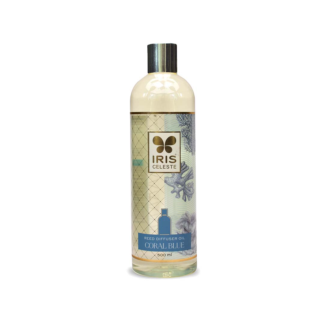 IRIS Celeste Coral Blue Reed Diffuser Oil - 500 ml