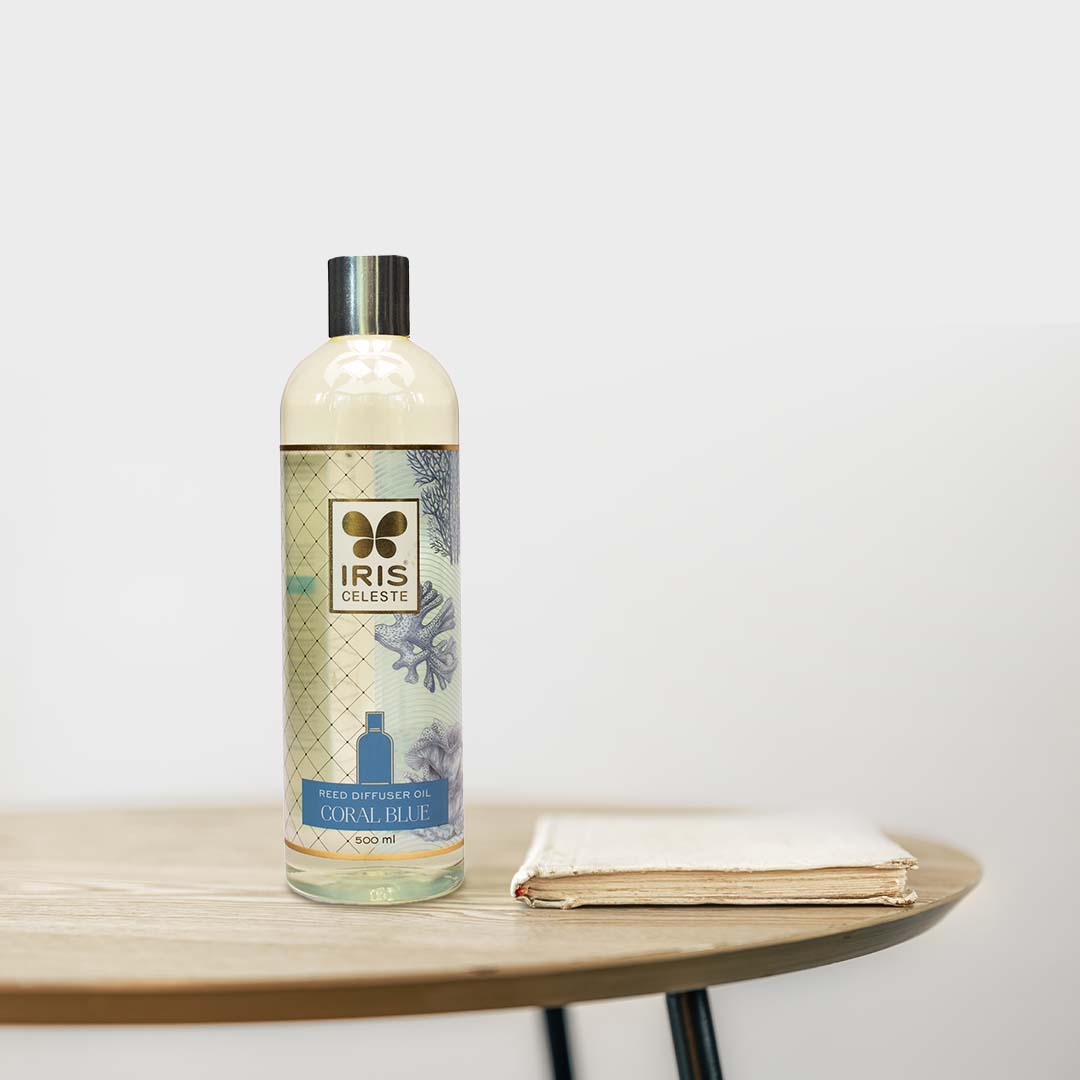 IRIS Celeste Coral Blue Reed Diffuser Oil - 500 ml