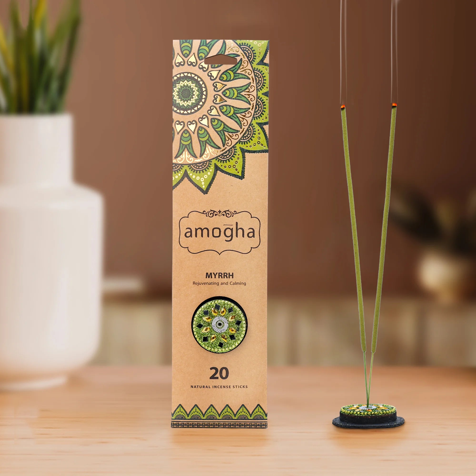 20 Bâtons D'encens Myrrhe - MagicMagus - Vibrations Pures - Neuf