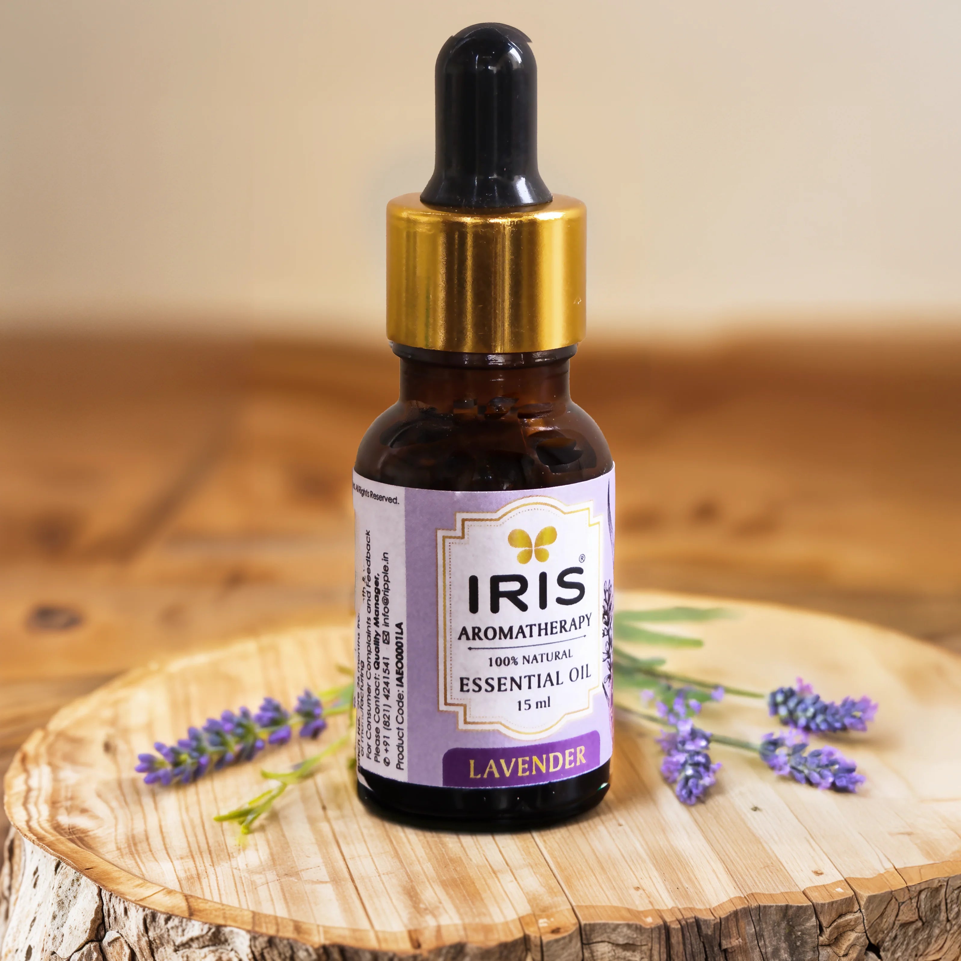 IRIS Aromatherapy Lavender Essential Oil