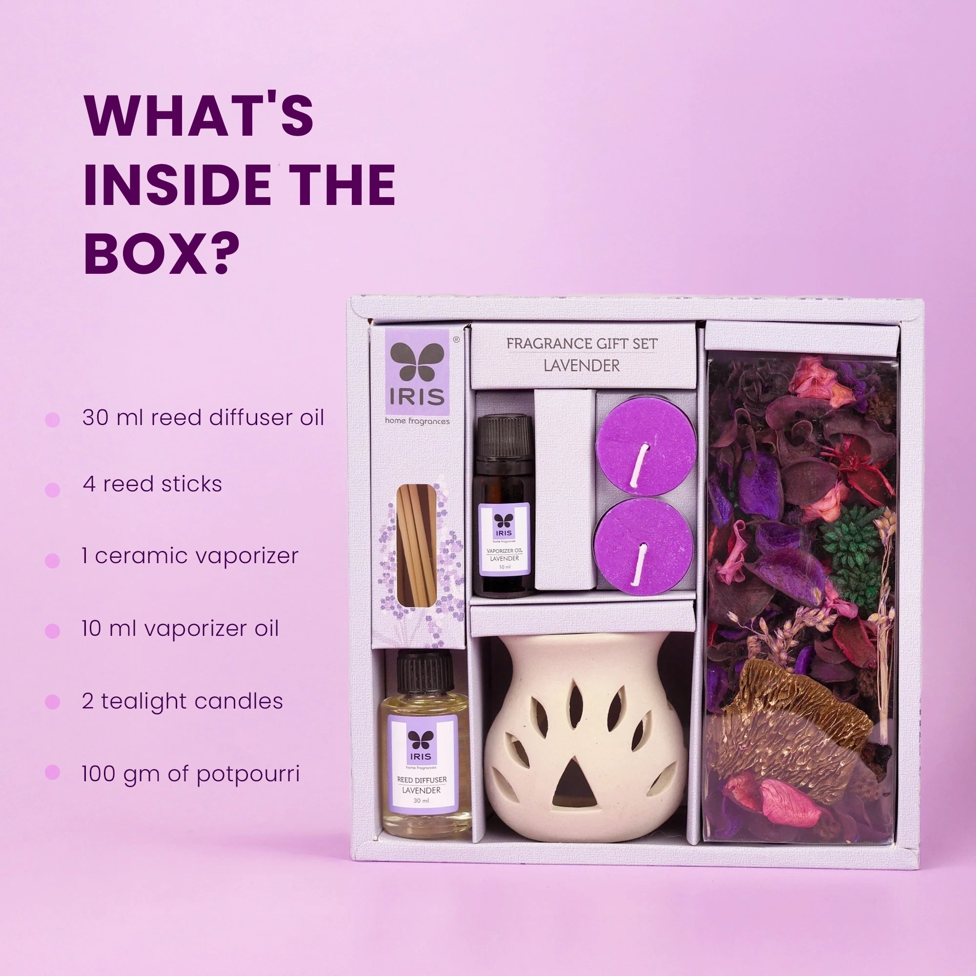 IRIS Lavender Fragrance Gift Set - 326