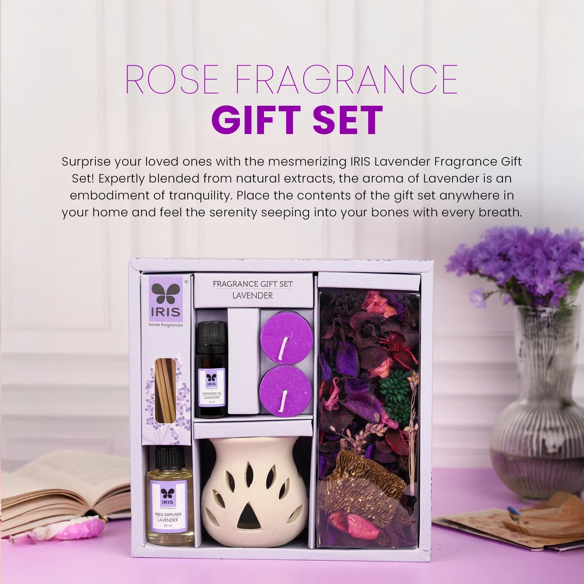 IRIS Lavender Fragrance Gift Set - 326
