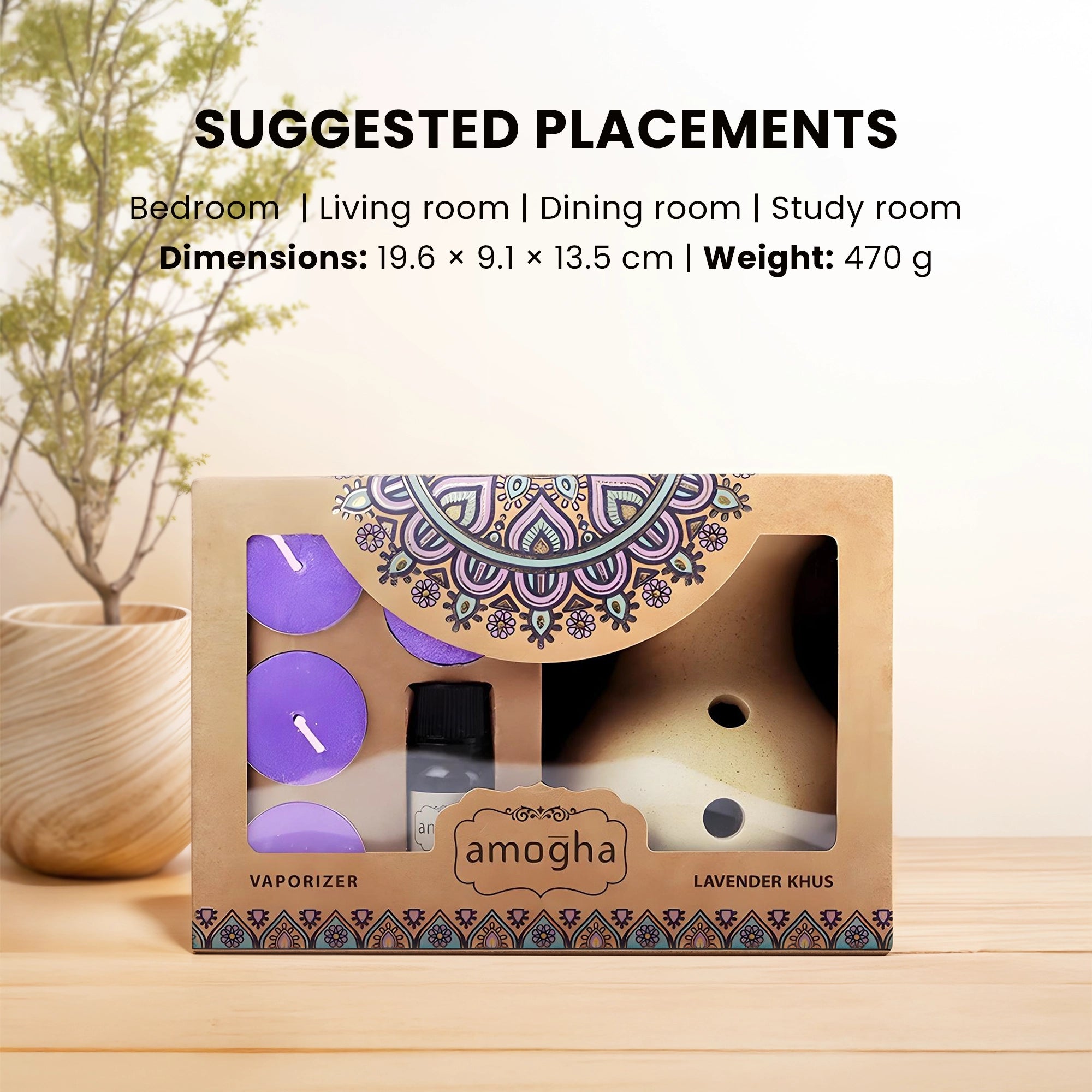 IRIS Amogha Lavender Khus Fragrance Vaporizer