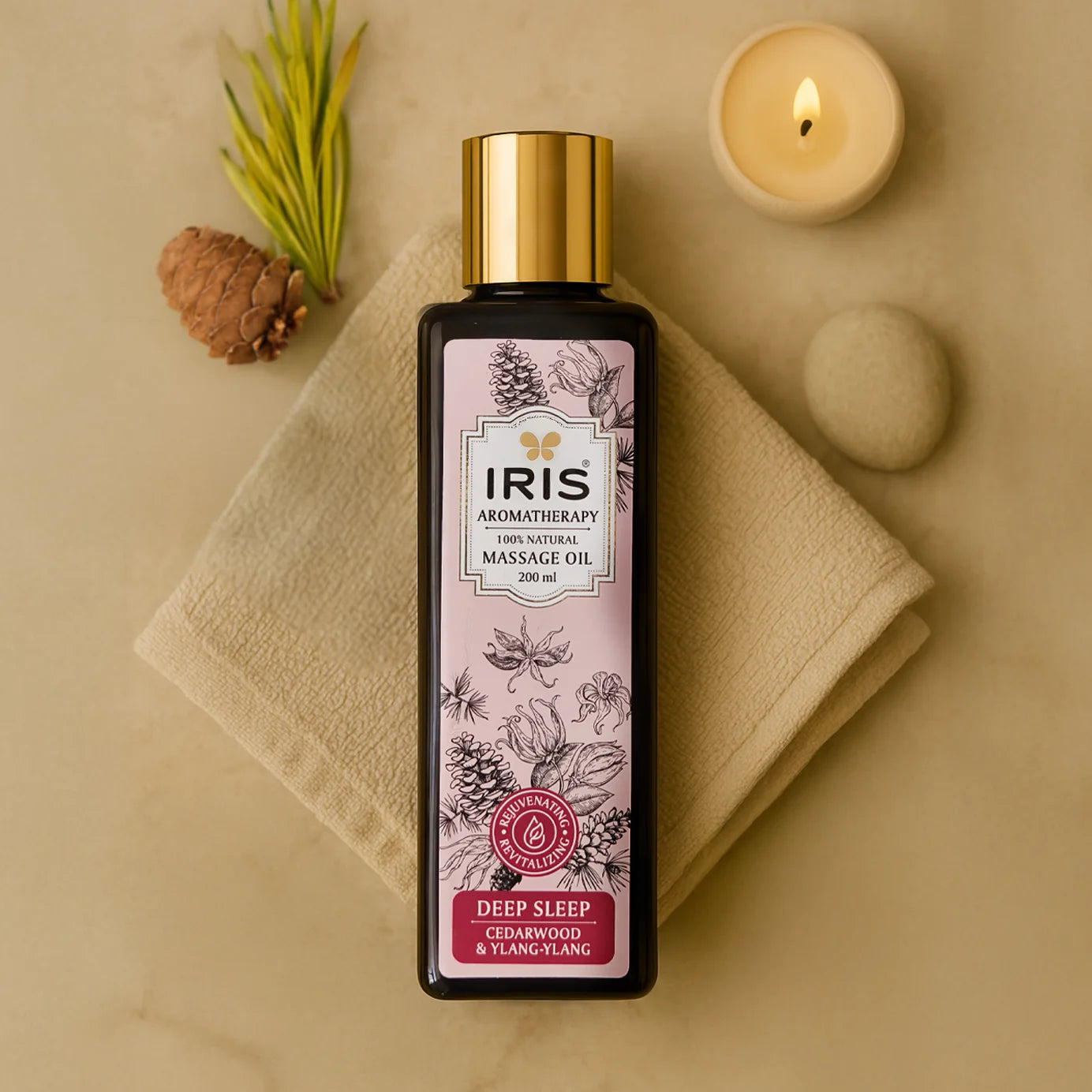 IRIS Aromatherapy Deep Sleep Massage Oil