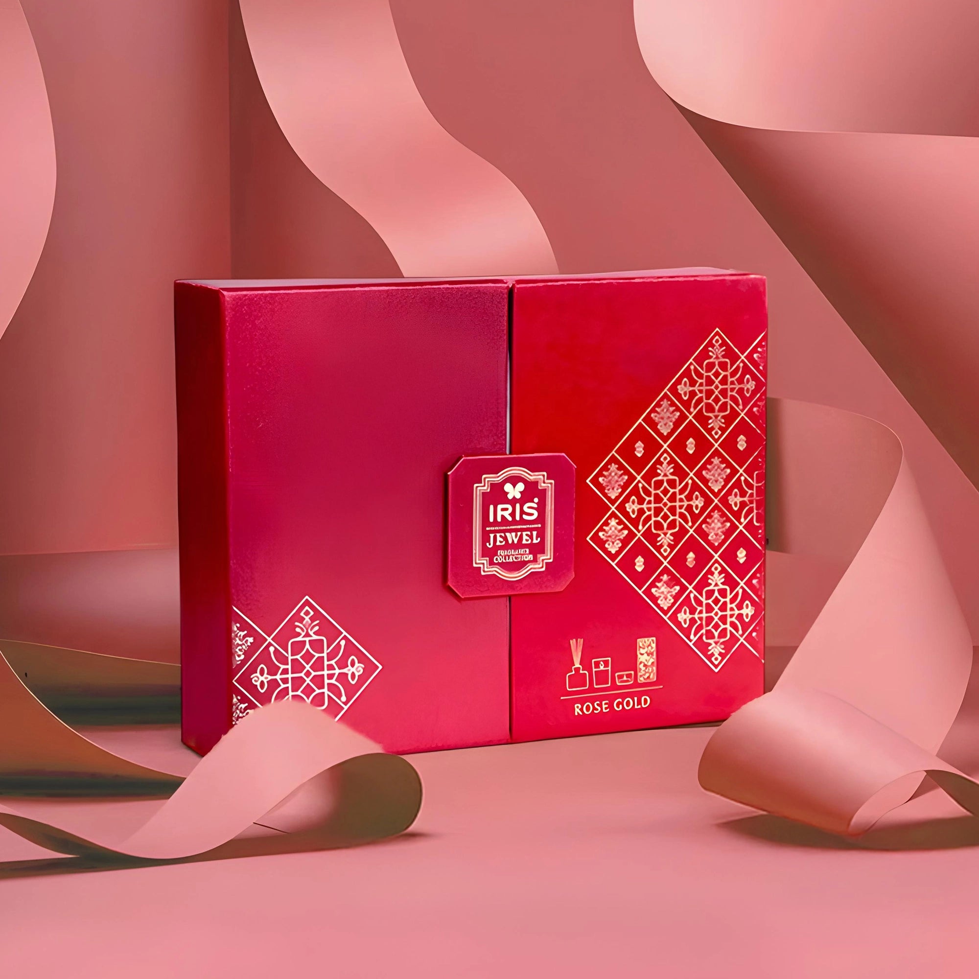 IRIS Jewel Rose Gold Fragranced Premium Gift Set