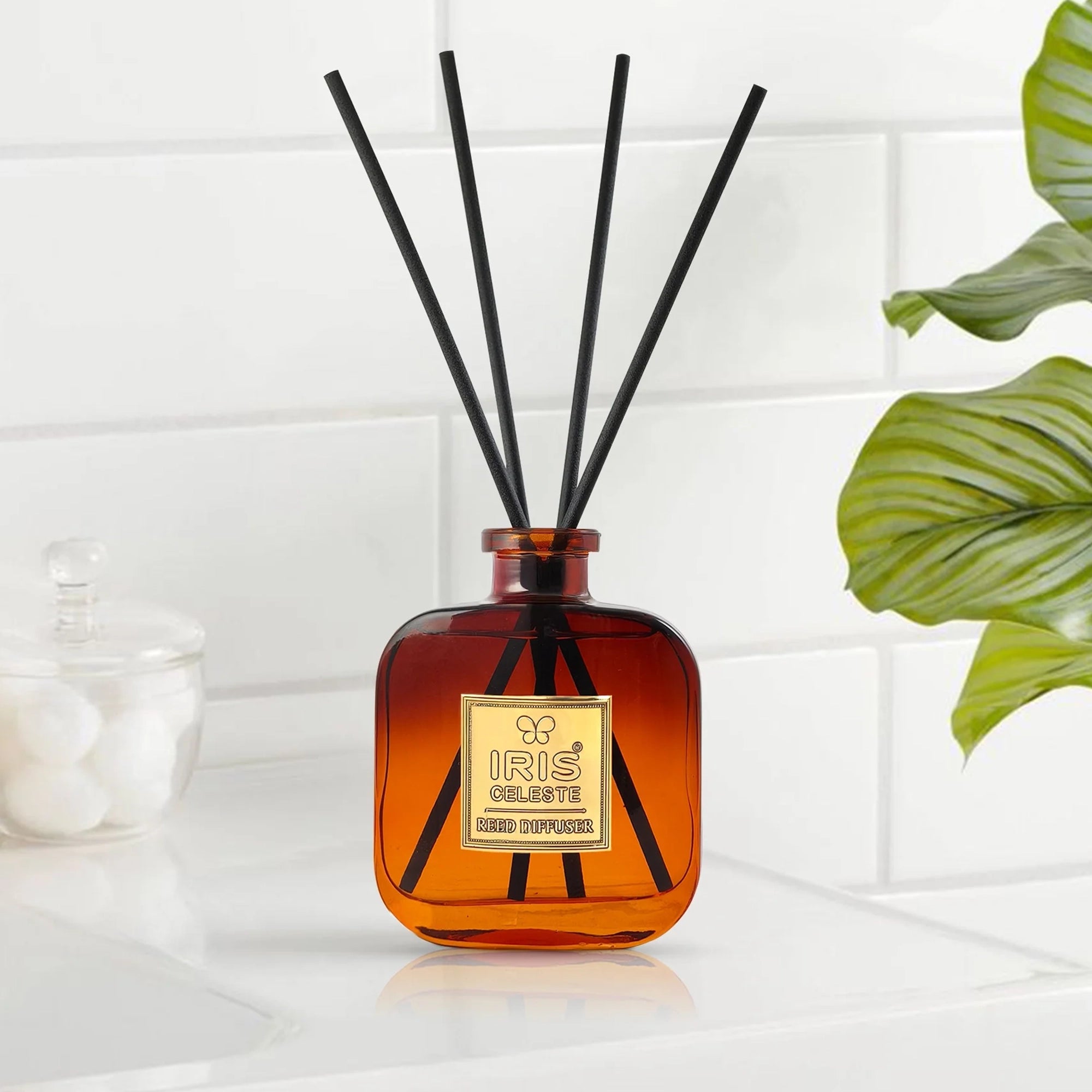 IRIS Celeste Neroli & Basil Reed Diffuser Set
