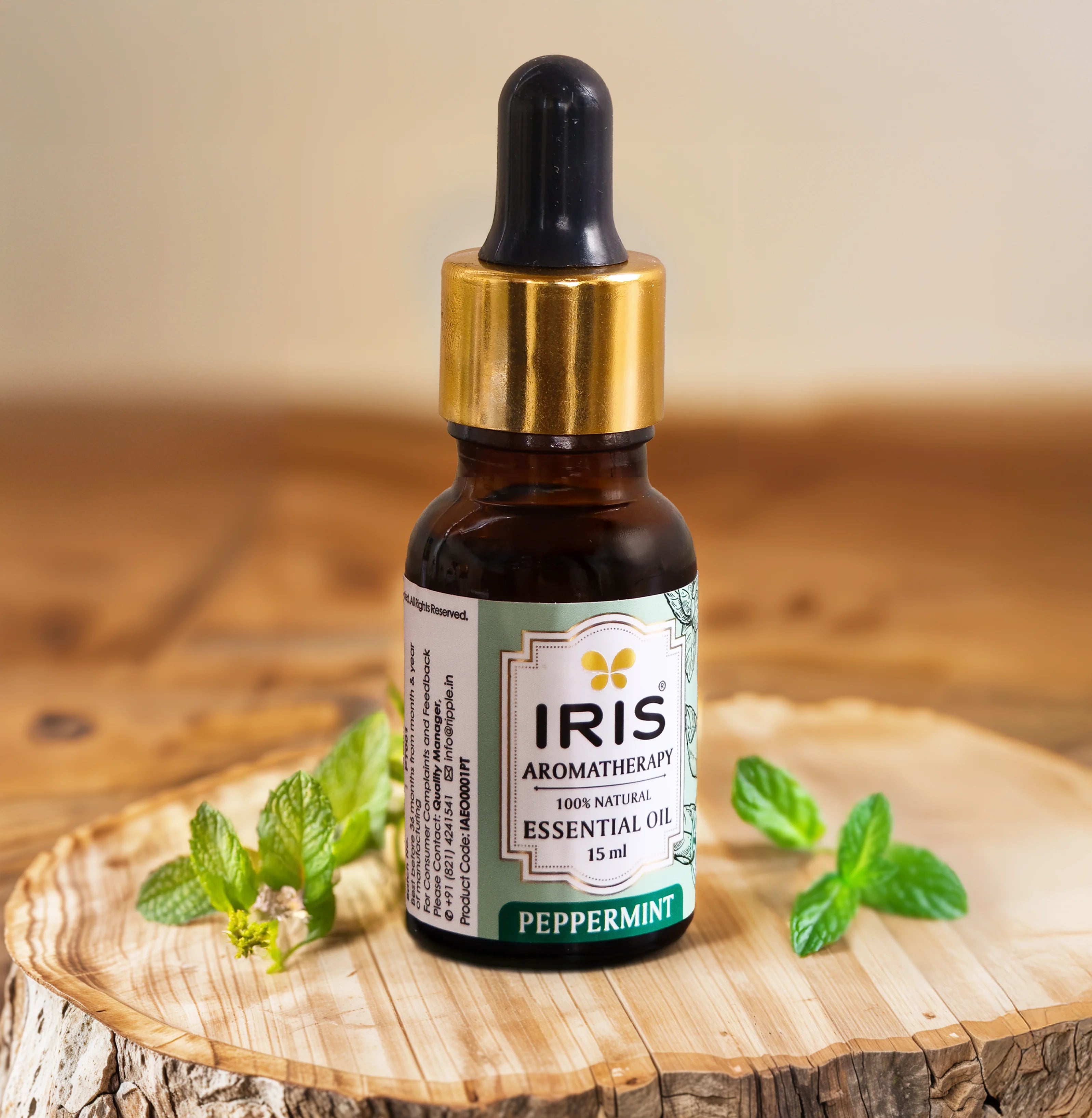 IRIS Aromatherapy Peppermint Essential Oil