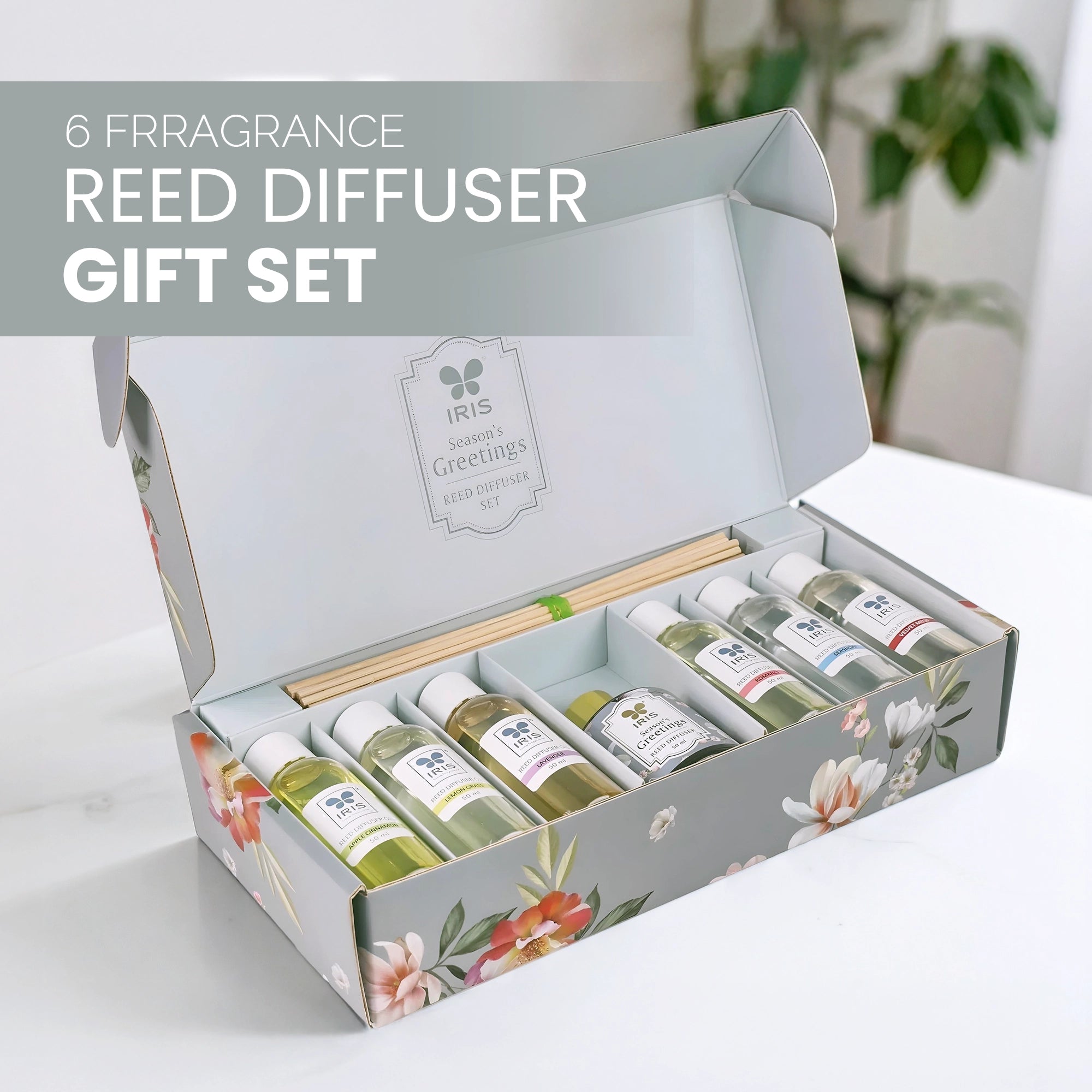 IRIS Reed Diffuser Gift Set