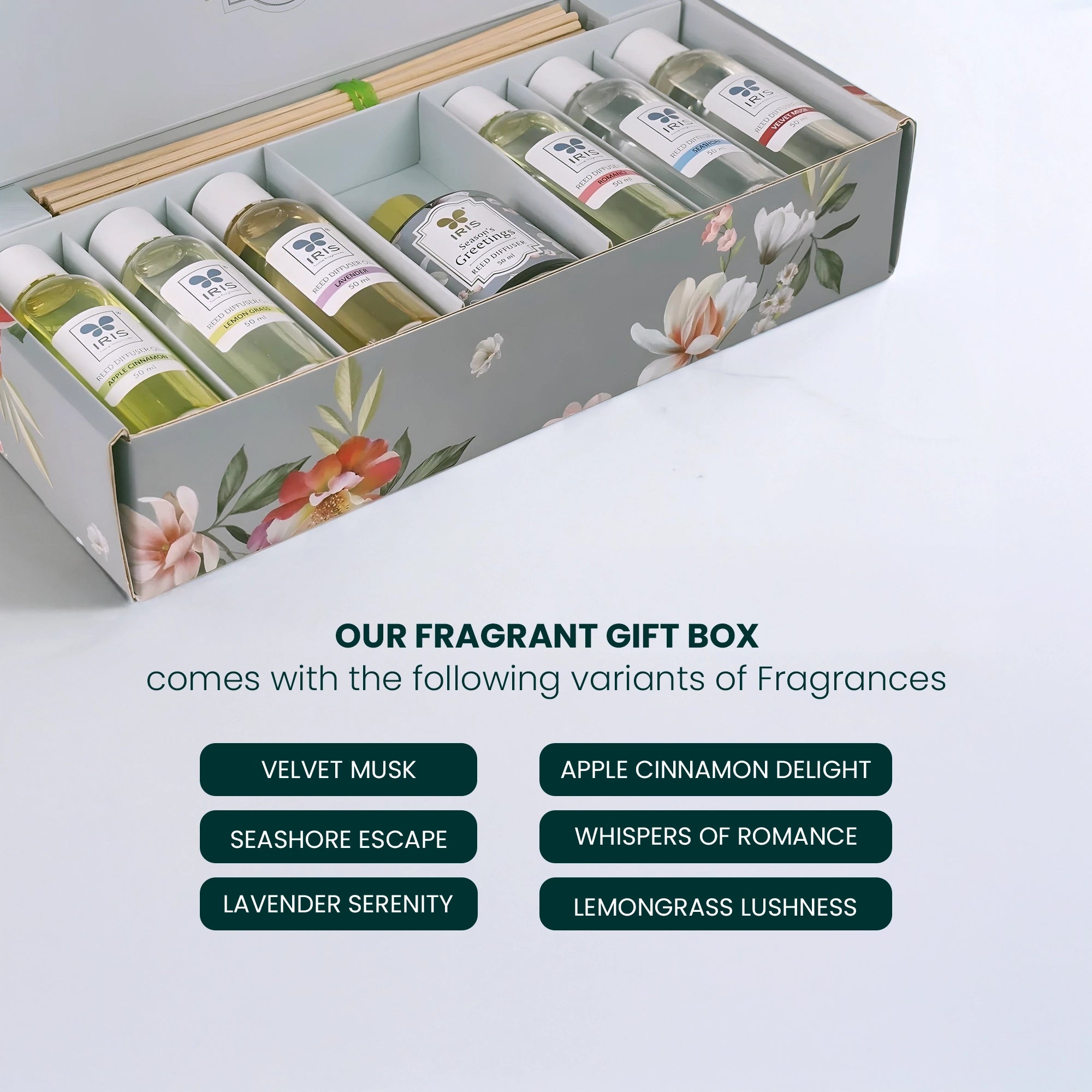 IRIS Reed Diffuser Gift Set