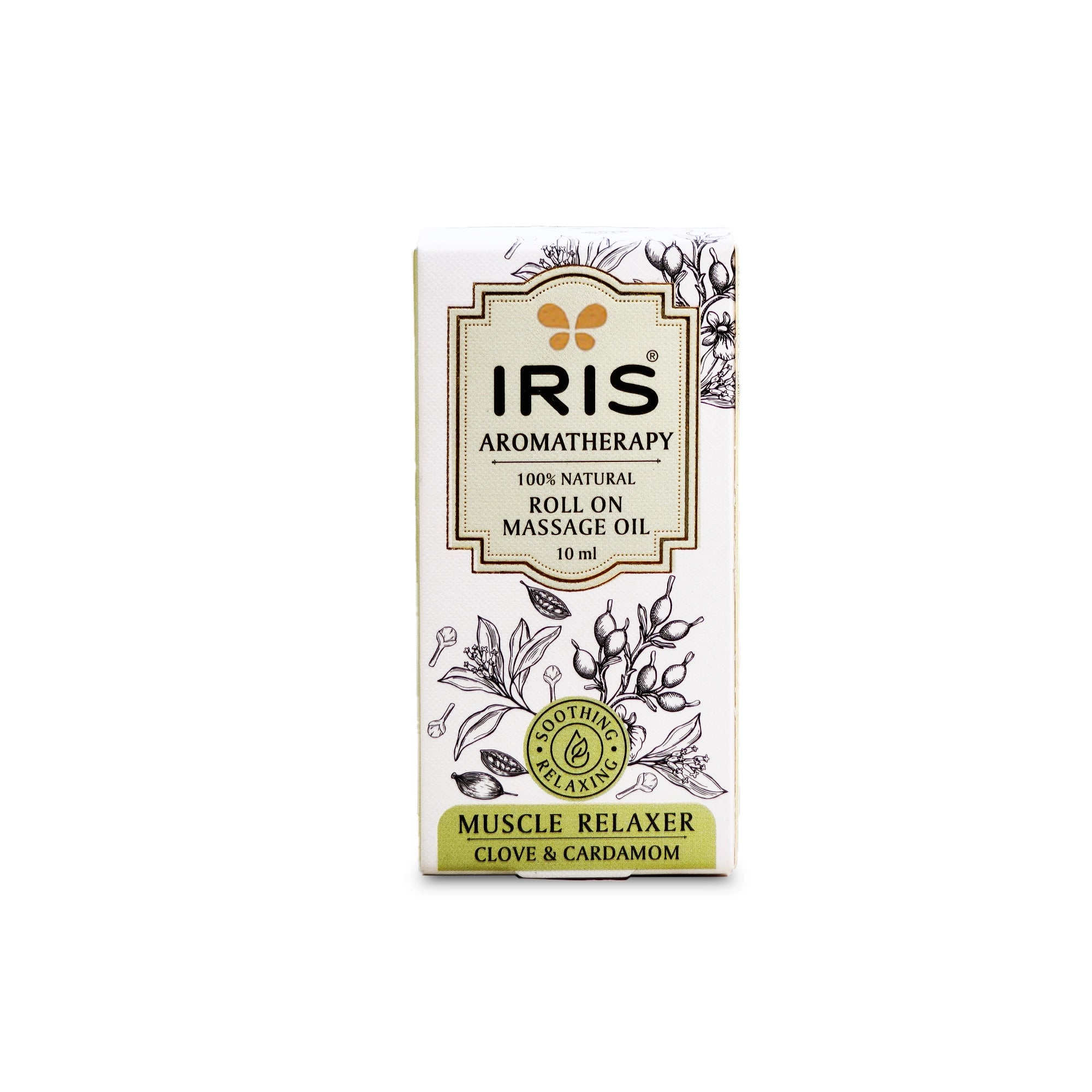IRIS Aromatherapy Roll On Massage oil for Muscle Relaxation