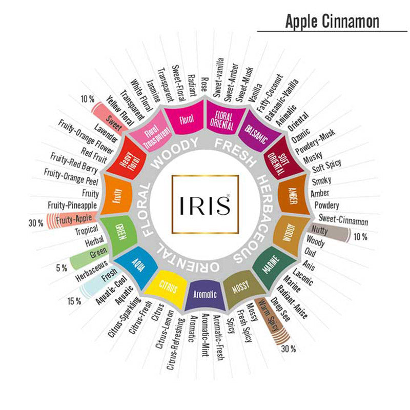 IRIS Apple Cinnamon Reed Diffuser Refill Set 191