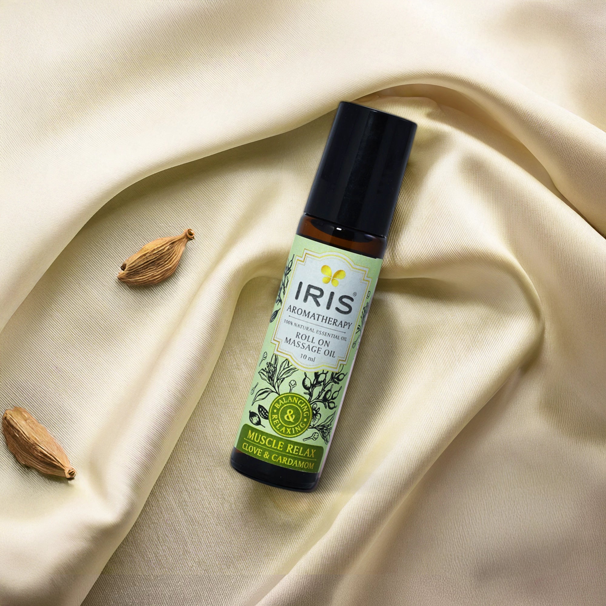 IRIS Aromatherapy Roll On Massage oil for Muscle Relaxation