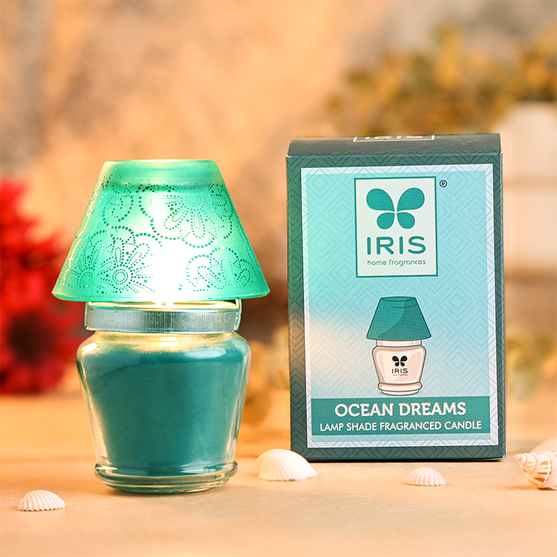 Lamp Shade Fragranced Candle - Ocean Dreams