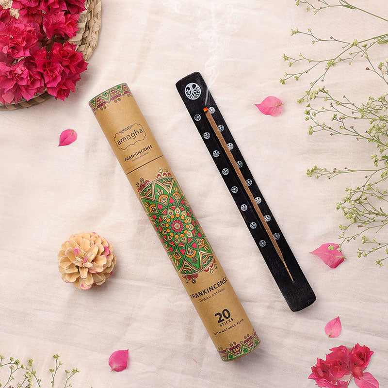Amogha Masala Incense Sticks – Frankincense – IRIS Home Fragrances