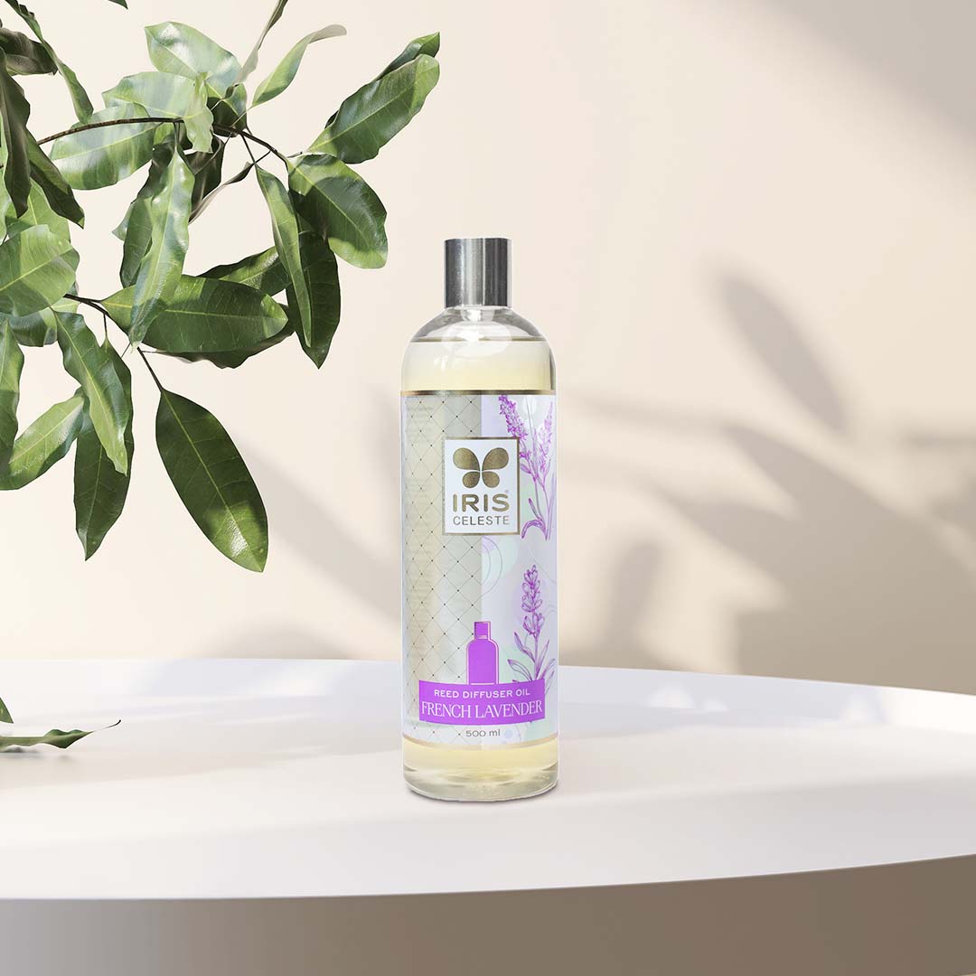 Ella & Iris Home Reed Diffuser Oil With Iris Scent - Long