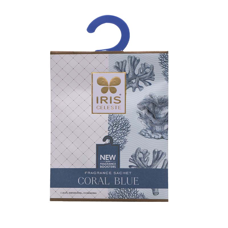 IRIS Celeste Fragrance Sachet – Coral Blue