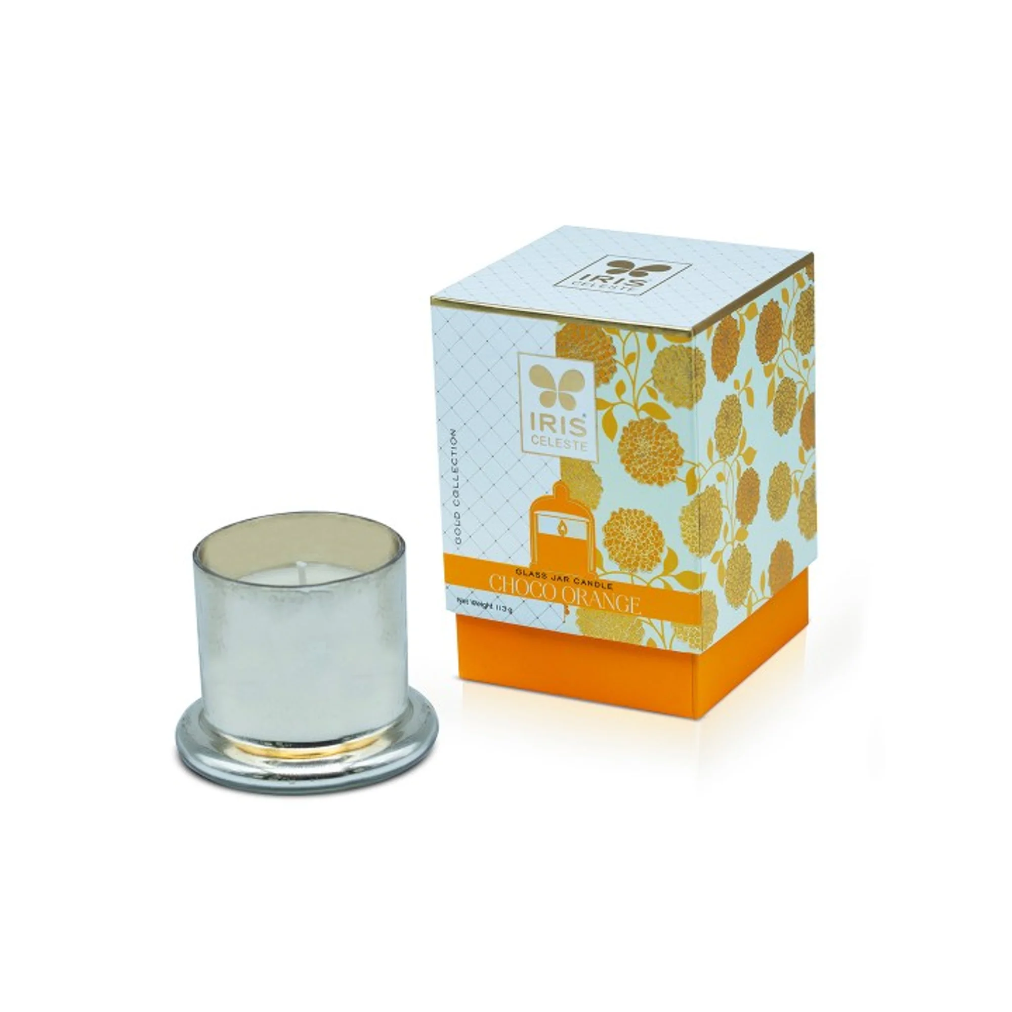 IRIS Celeste Bell Jar Candle  - Choco Orange Small