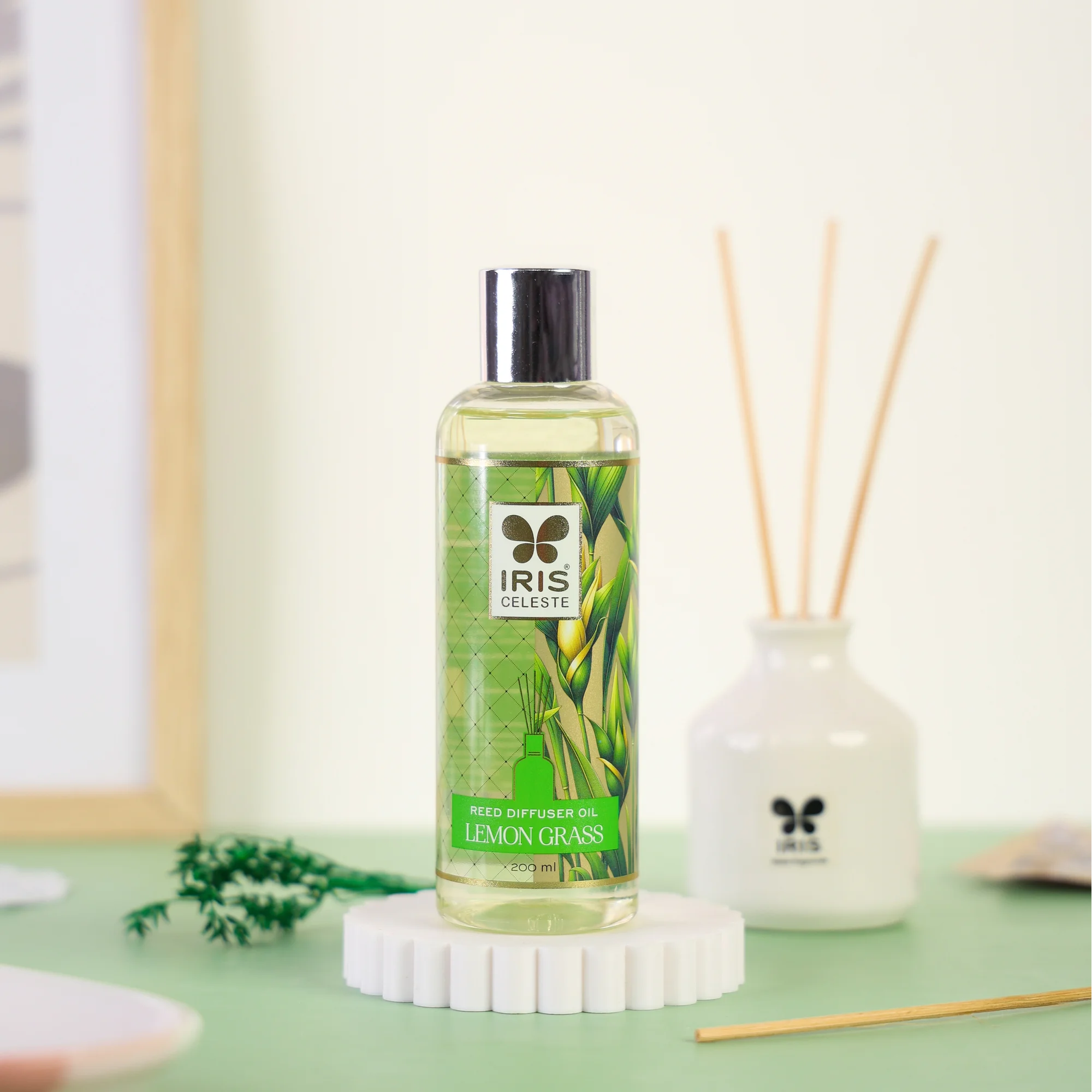 IRIS CELESTE Lemon Grass Reed Diffuser Oil - 200ml