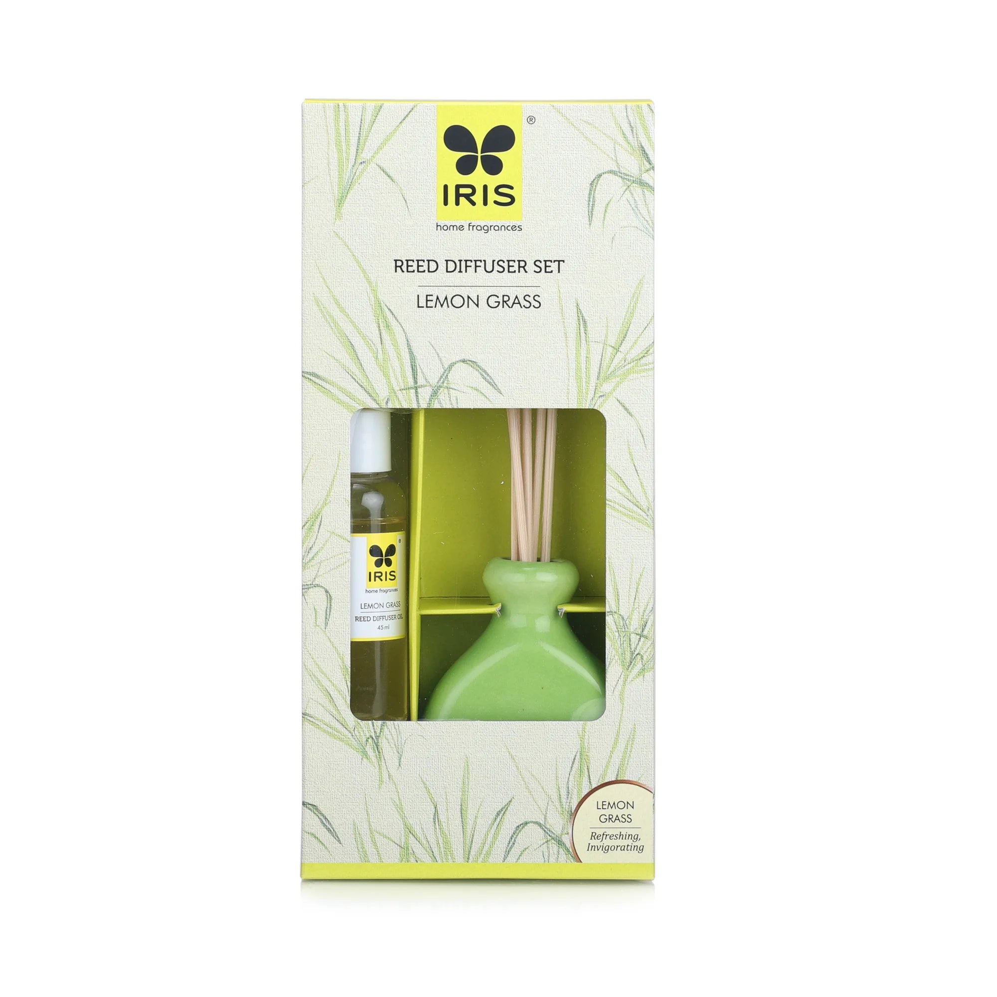 IRIS Lemongrass Reed Diffuser Set 194