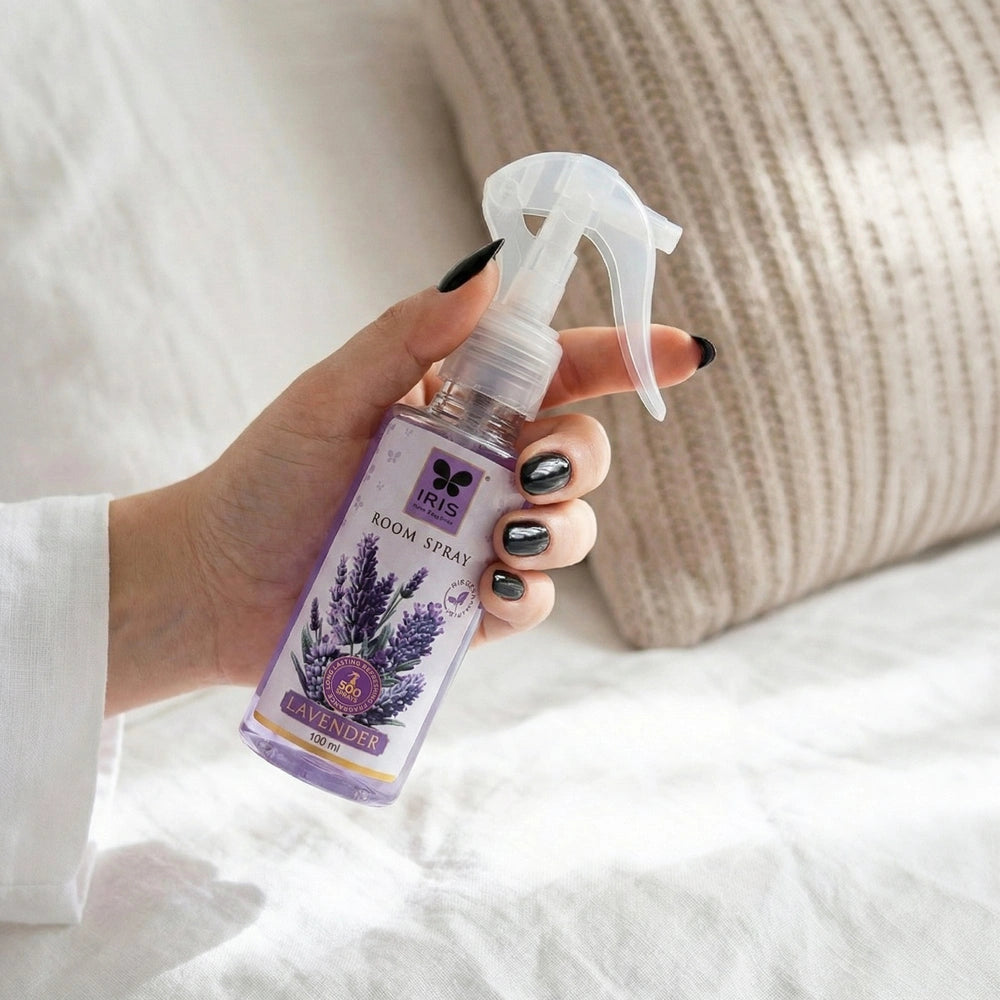 Lavender Room Spray 100ml | 500 Sprays | LPG & CFC Free | Non-Toxic