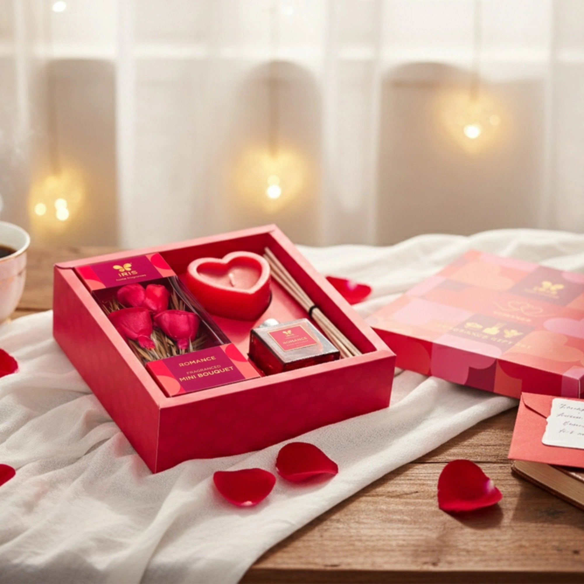 IRIS Bundle of Love – Candle, Roses & Reeds Gift Set