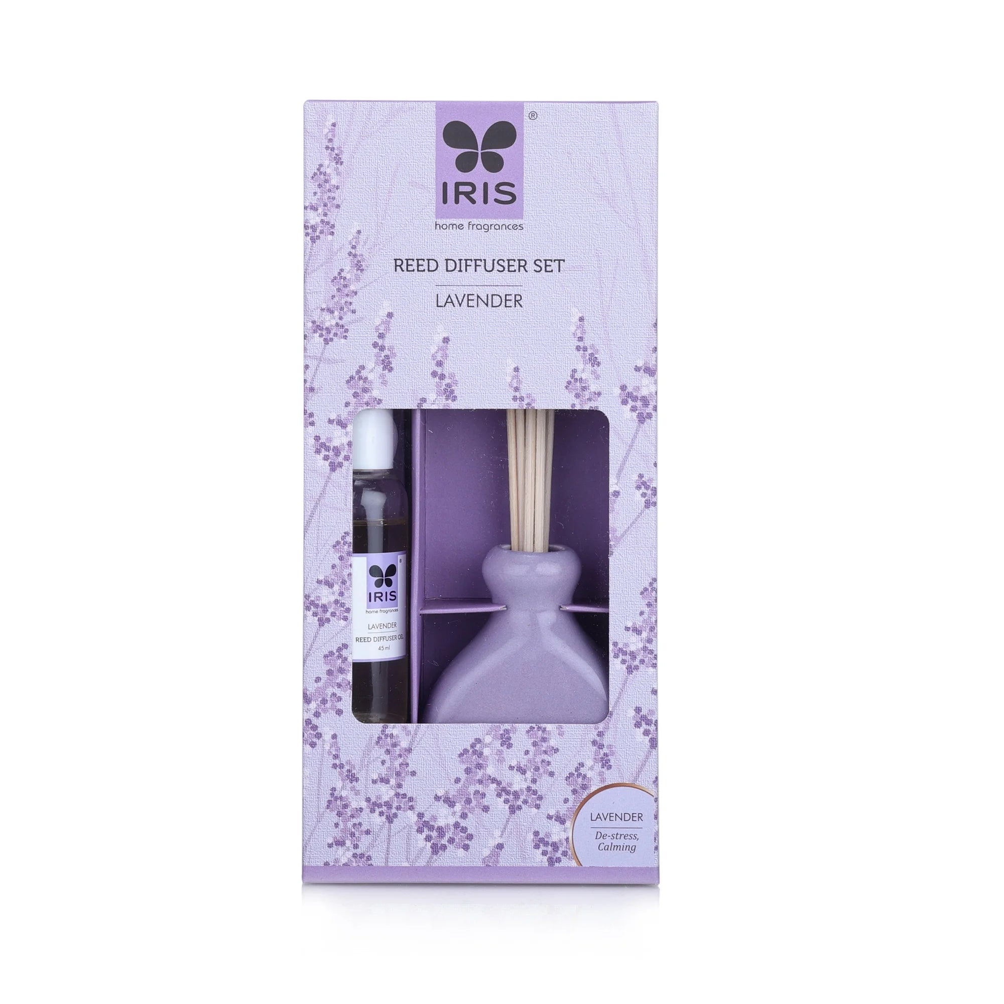 IRIS Lavender Reed Diffuser Set 194