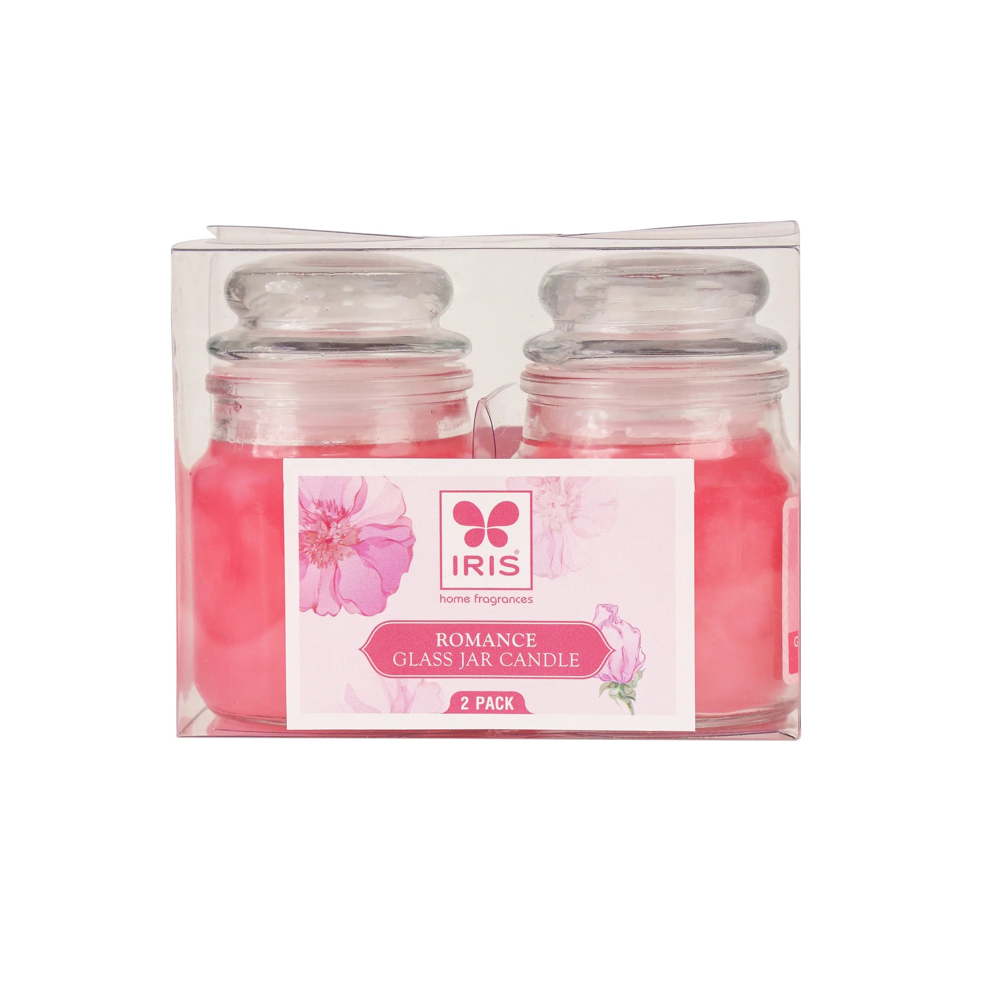 IRIS Romance Jar Candle - Pack of 2