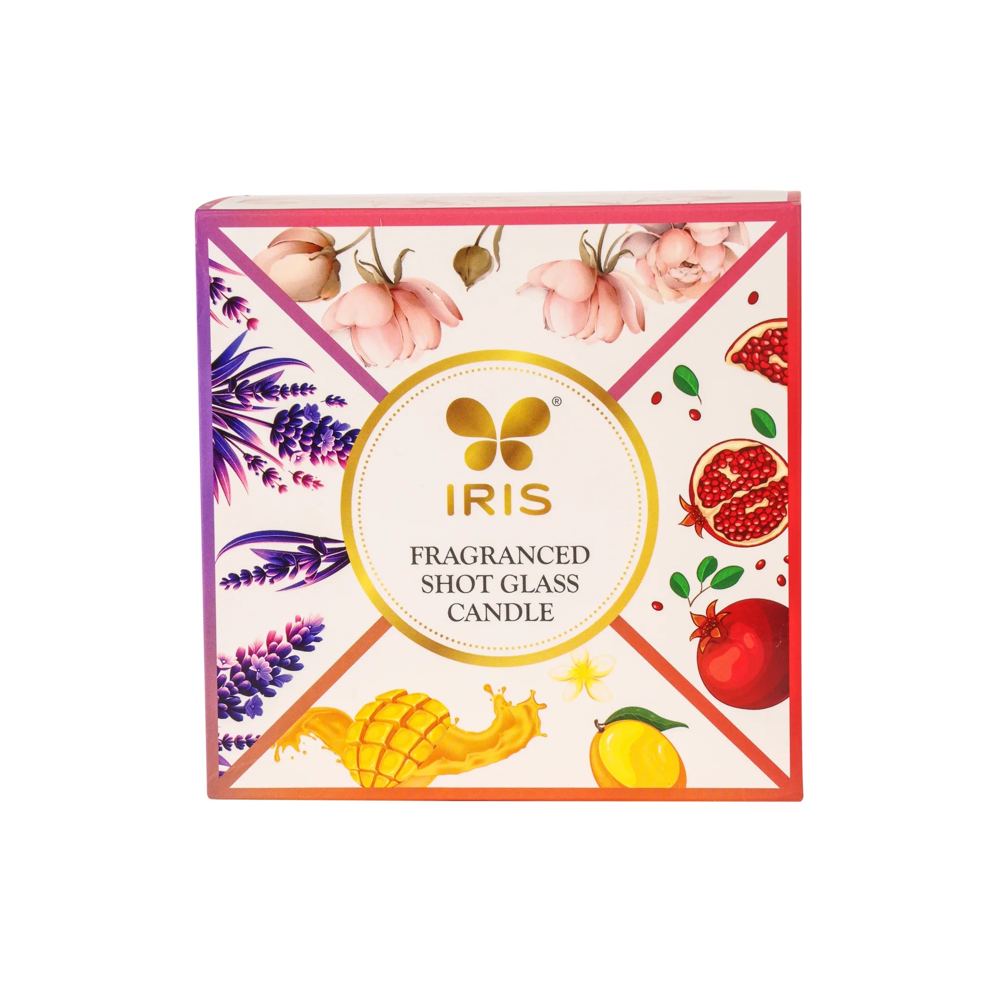 IRIS Fragranced Shot Glass Candle - 4 Variants β IRIS Home Fragrances