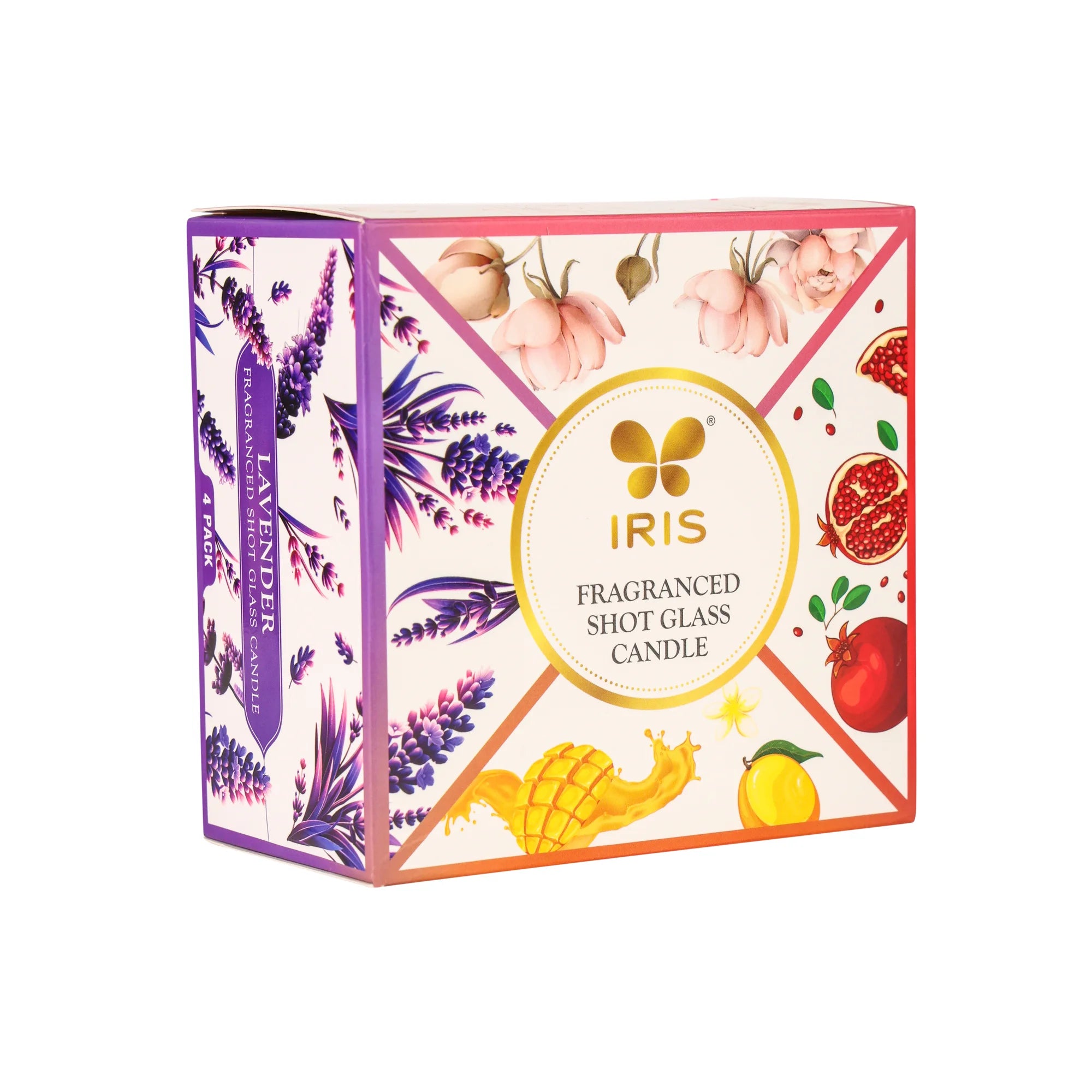 IRIS Fragranced Shot Glass Candle - 4 Variants