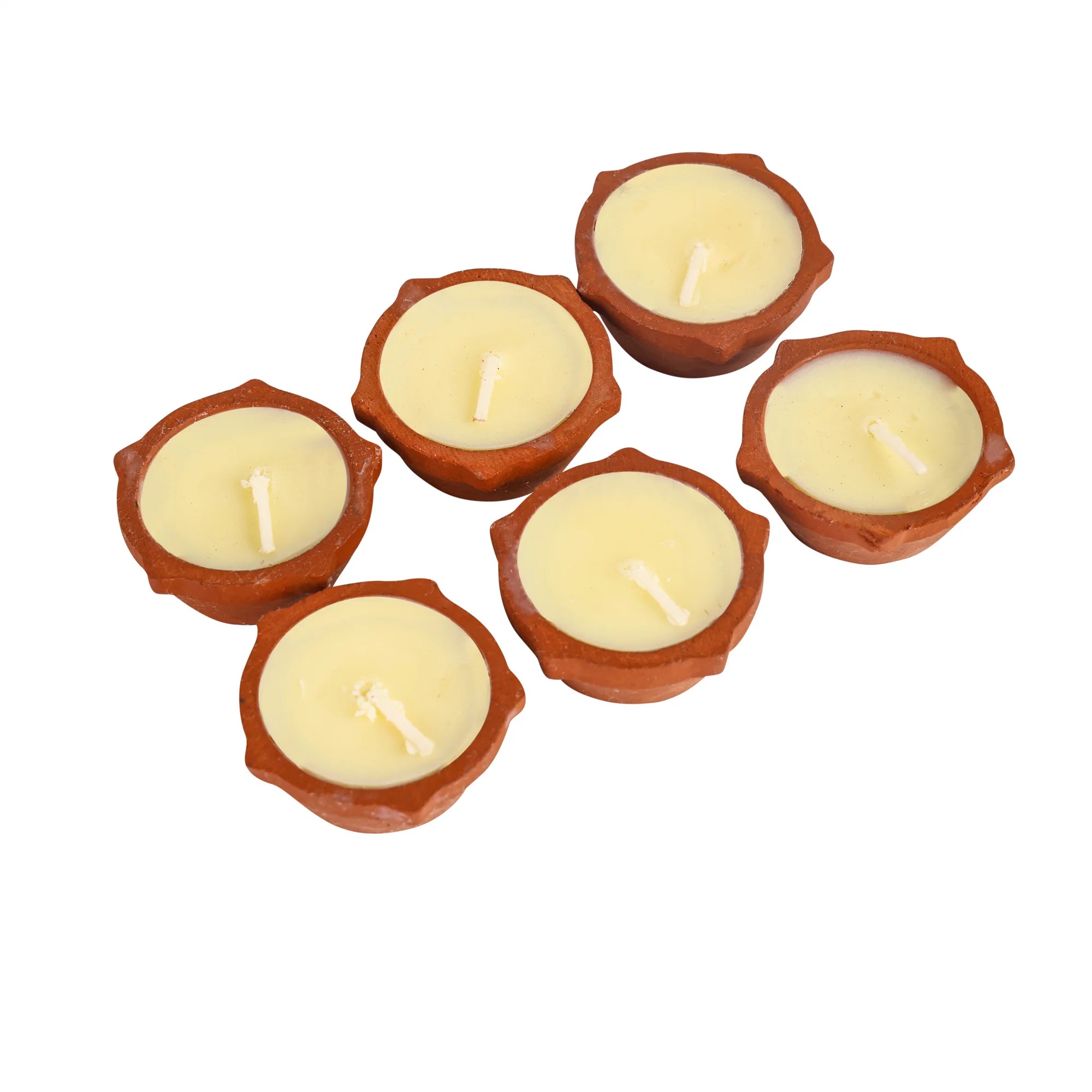 IRIS  Ghee Diyas Pack of 6