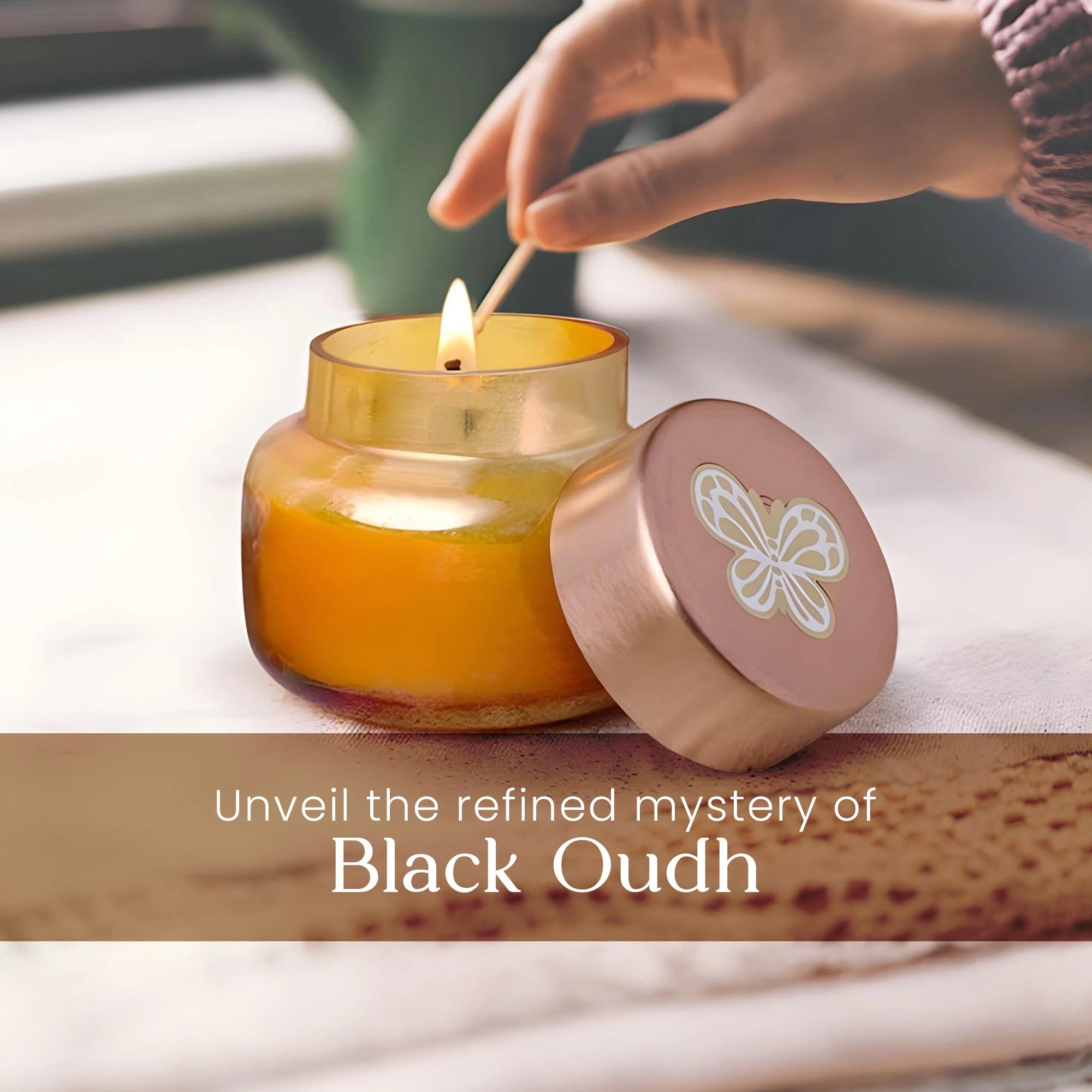 IRIS Celeste Apothecary Jar Candle – Black Oudh