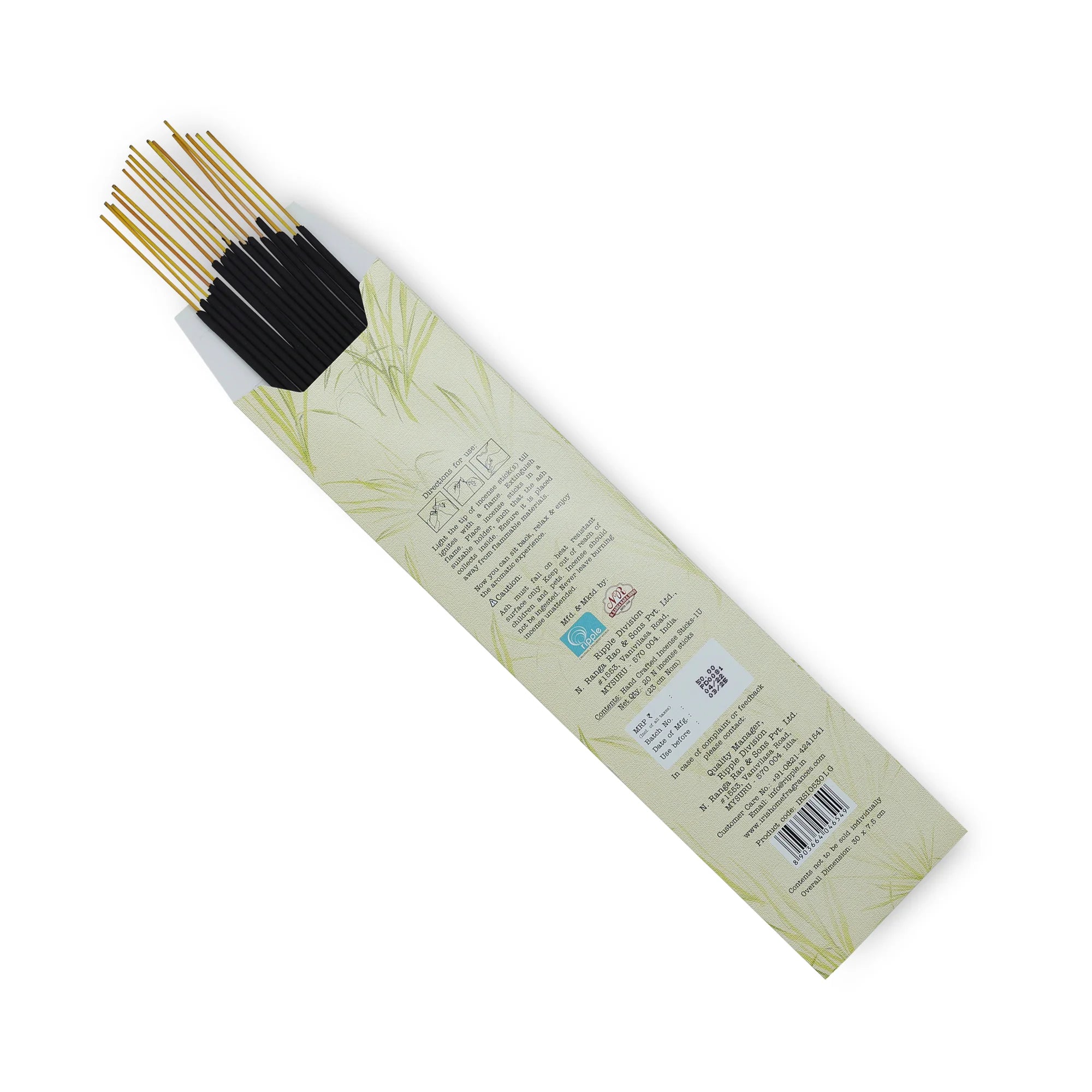 IRIS Lemongrass Handcrafted Incense Sticks