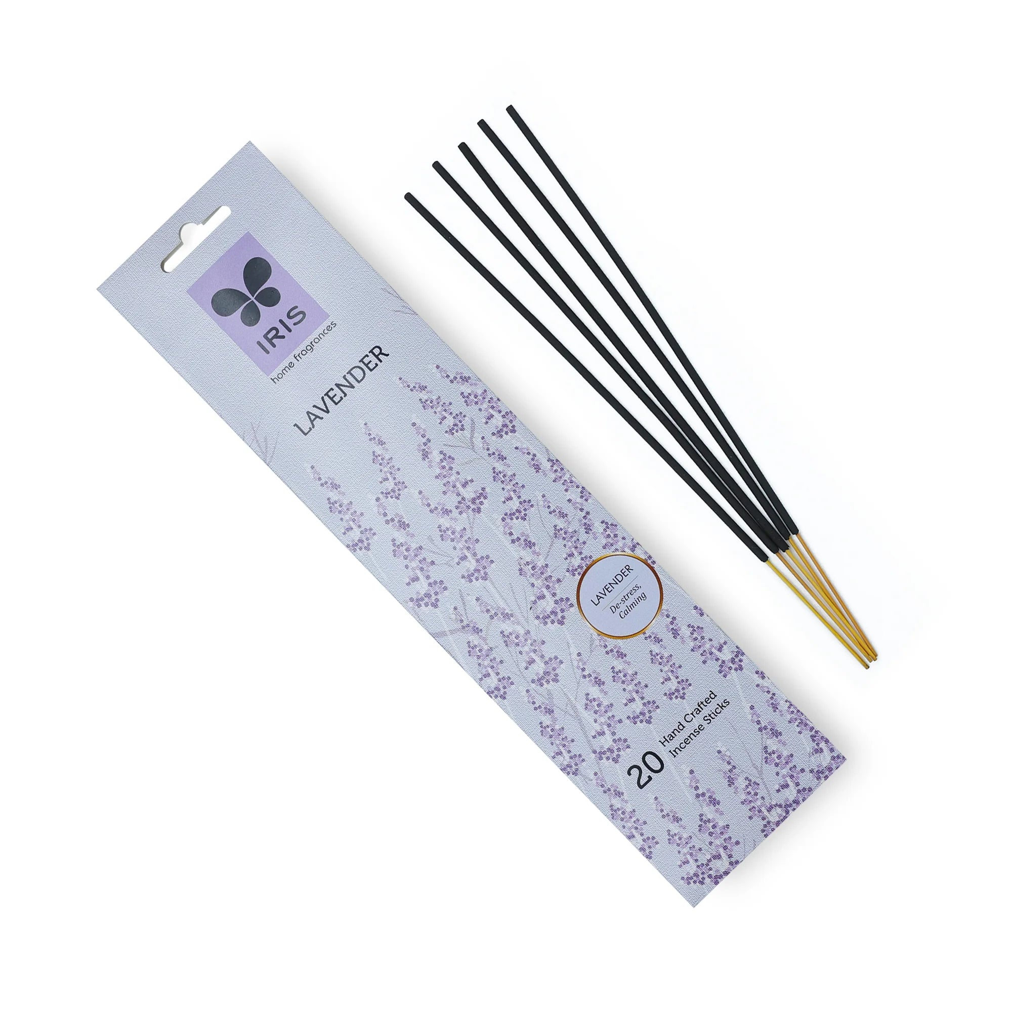 IRIS Lavender Handcrafted Incense Sticks