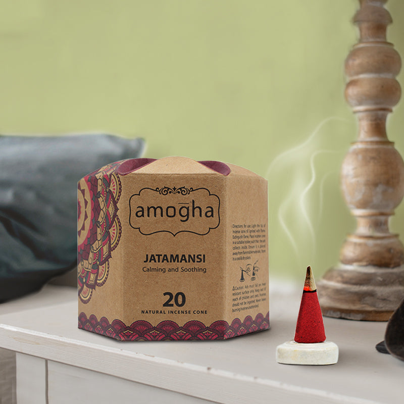 Amogha Incense Cones – Jatamansi