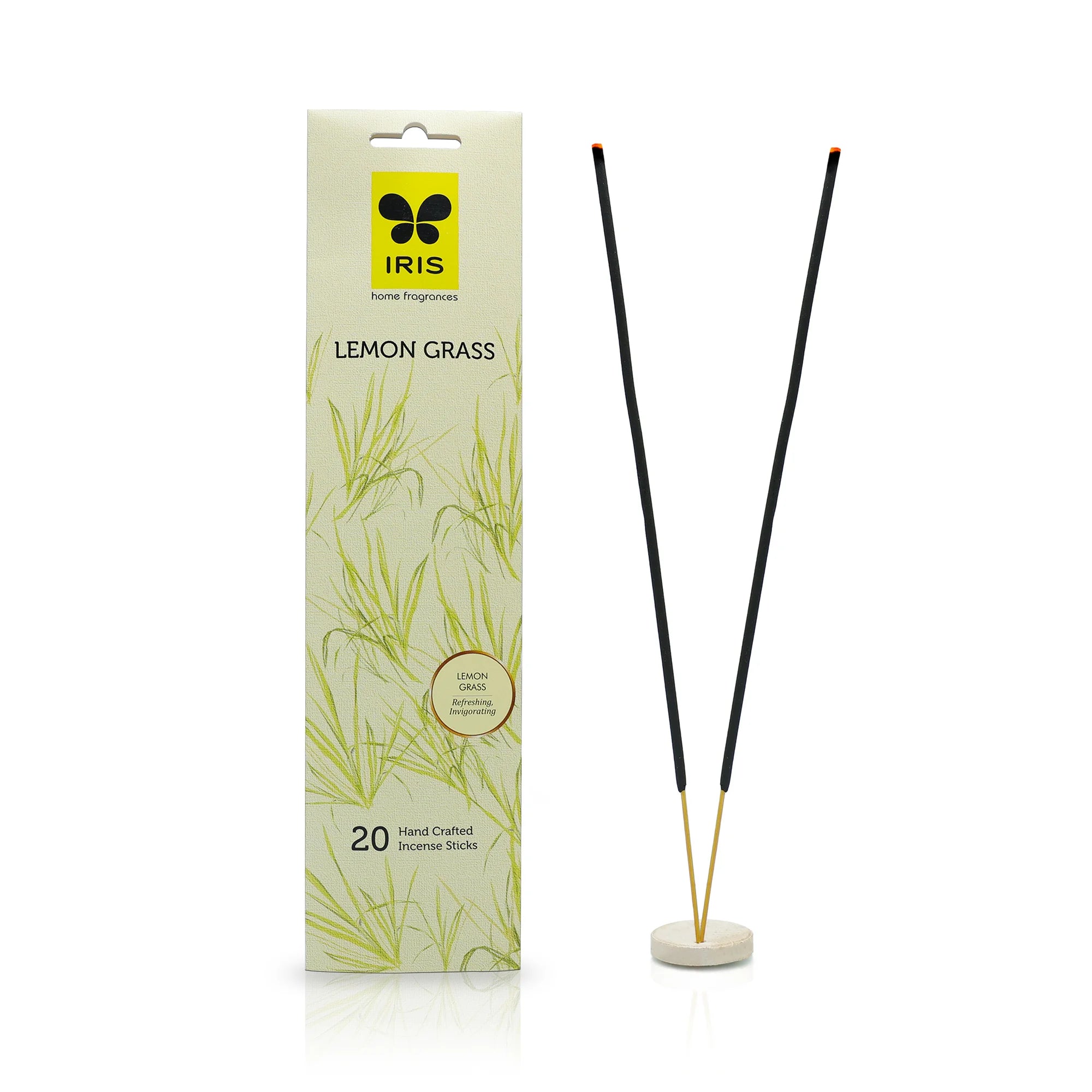 IRIS Lemongrass Handcrafted Incense Sticks